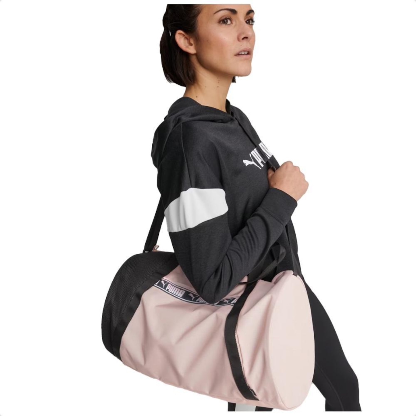 Bolsa Puma Barrel Active Training Essentials - Feminina - Foto 3