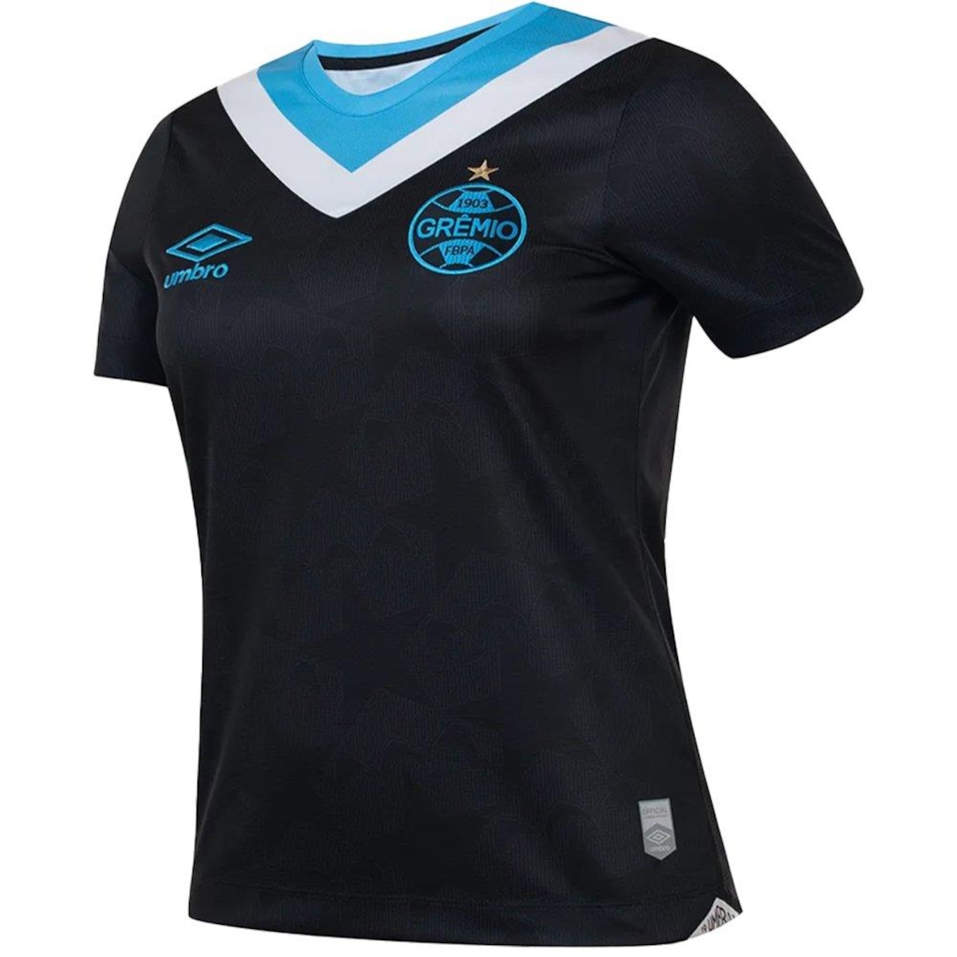 Camiseta Umbro Grêmio Iii - Feminina - Foto 4