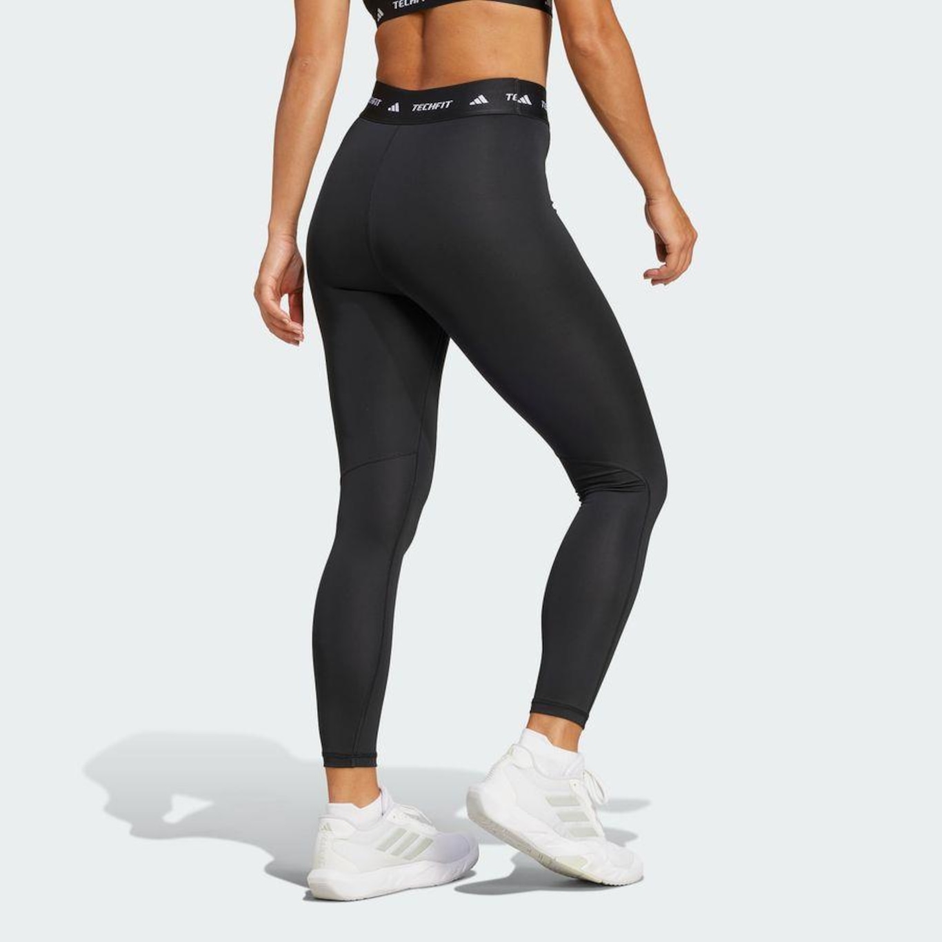 Calça Legging adidas 7/8 Techfit - Feminina - Foto 4