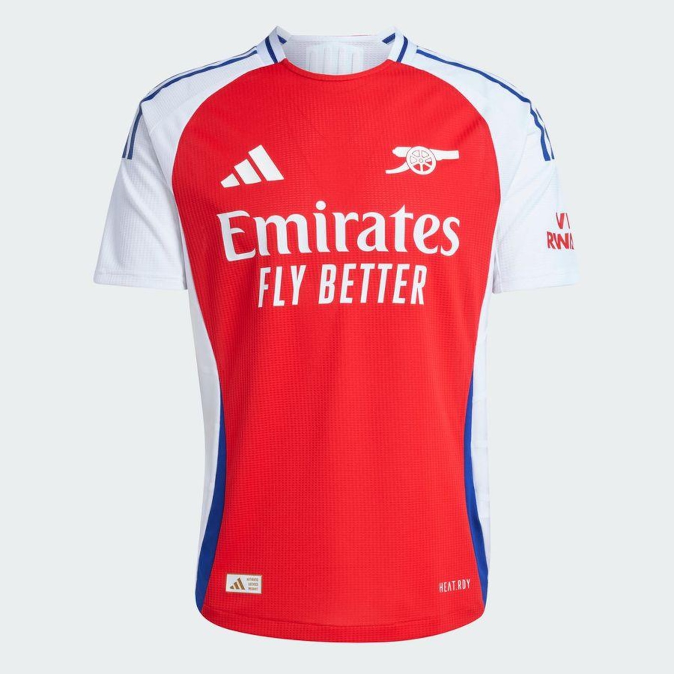 Camisa 1 Arsenal 24/25 Authentic adidas - Masculina - Foto 4