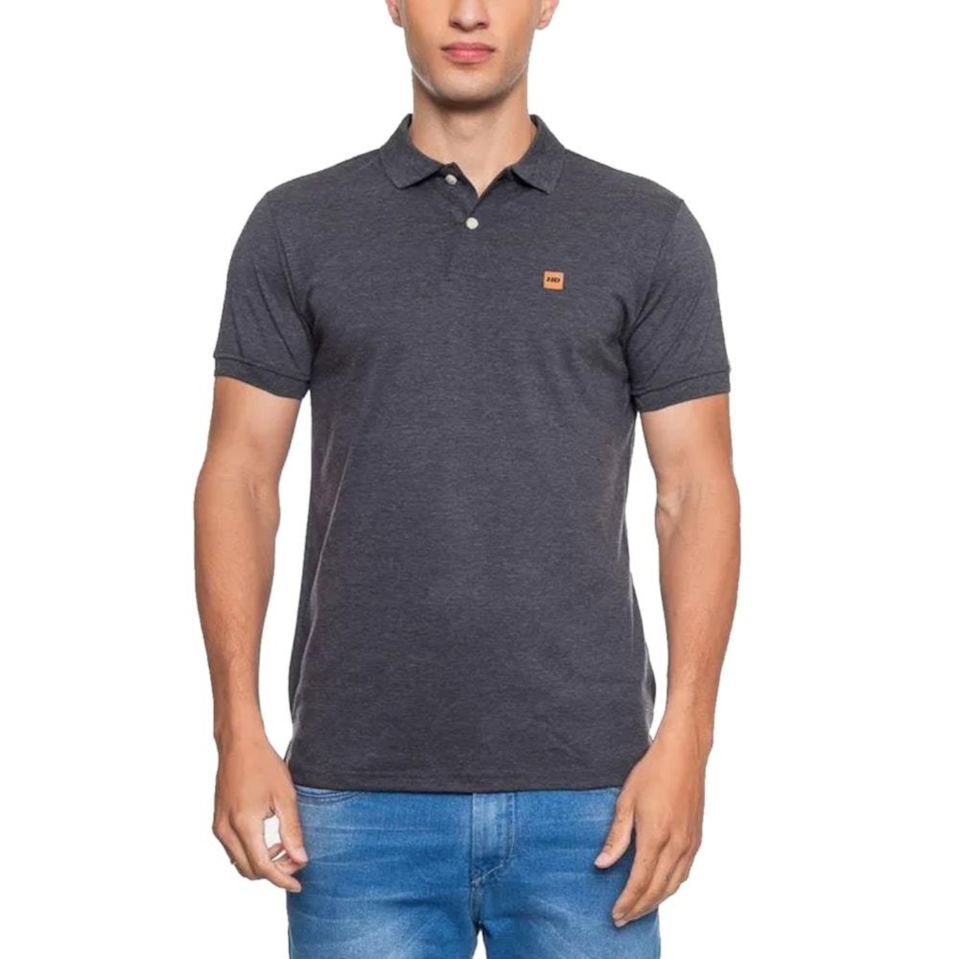 Camisa Polo Hd Sleeve H0112 - Masculina - Foto 1