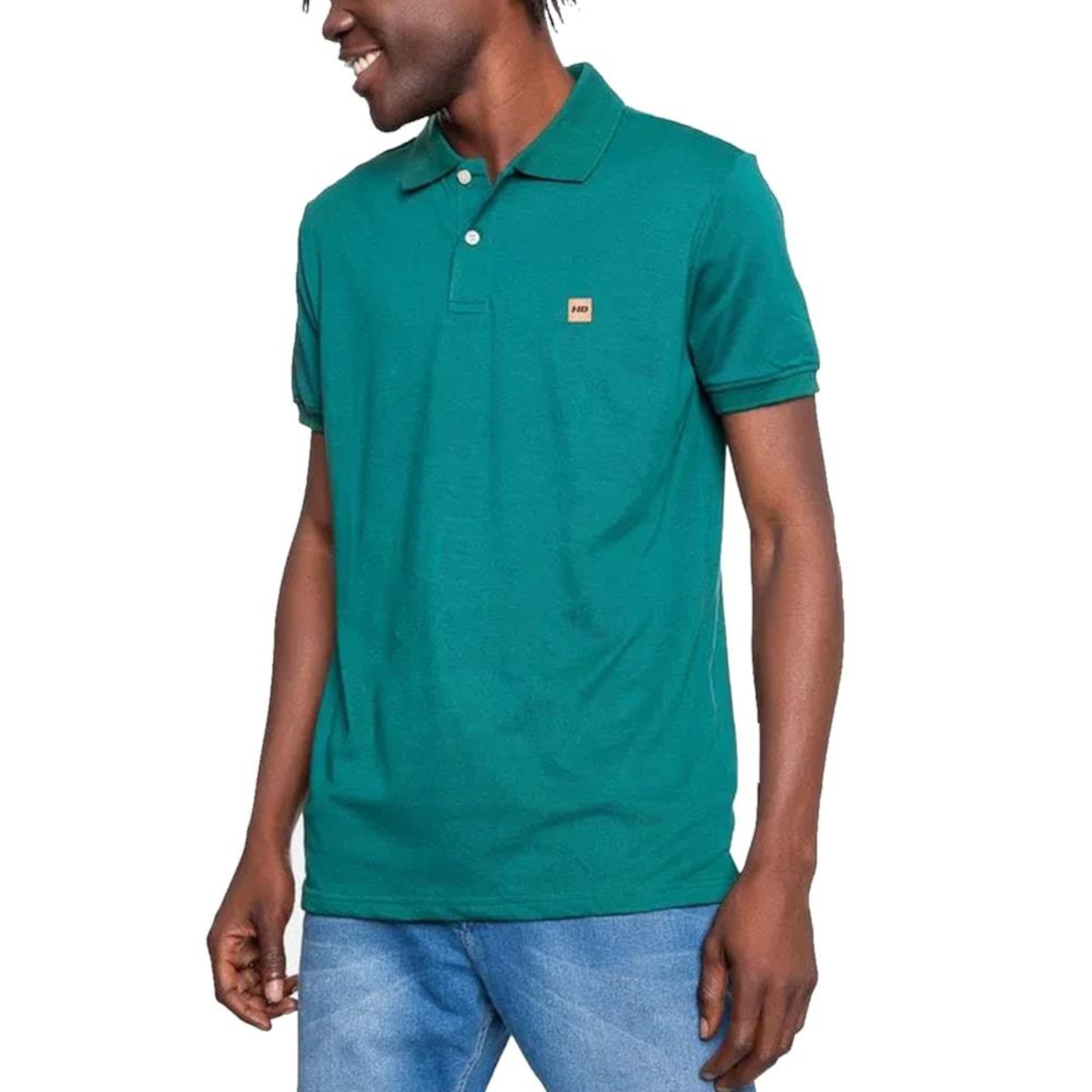 Camisa Polo Hd Sleeve H0112 - Masculina - Foto 3