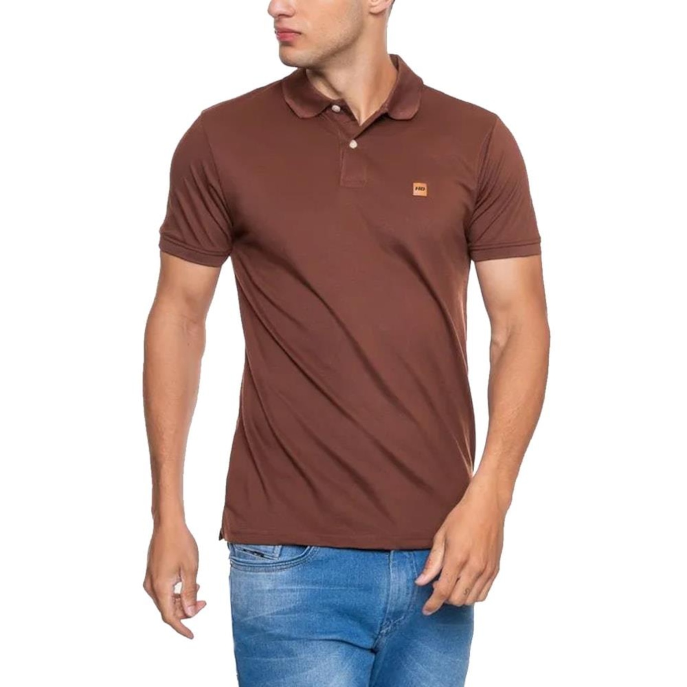 Camisa Polo Hd Sleeve H0112 - Masculina - Foto 3