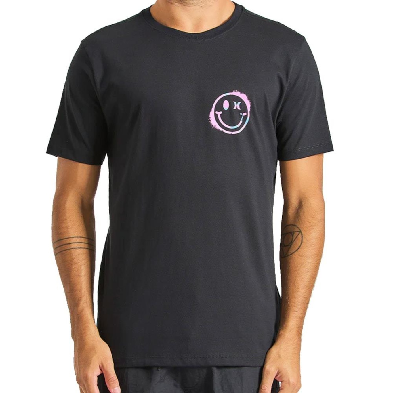 Camiseta Hurley Dirty Smile - Masculina - Foto 1