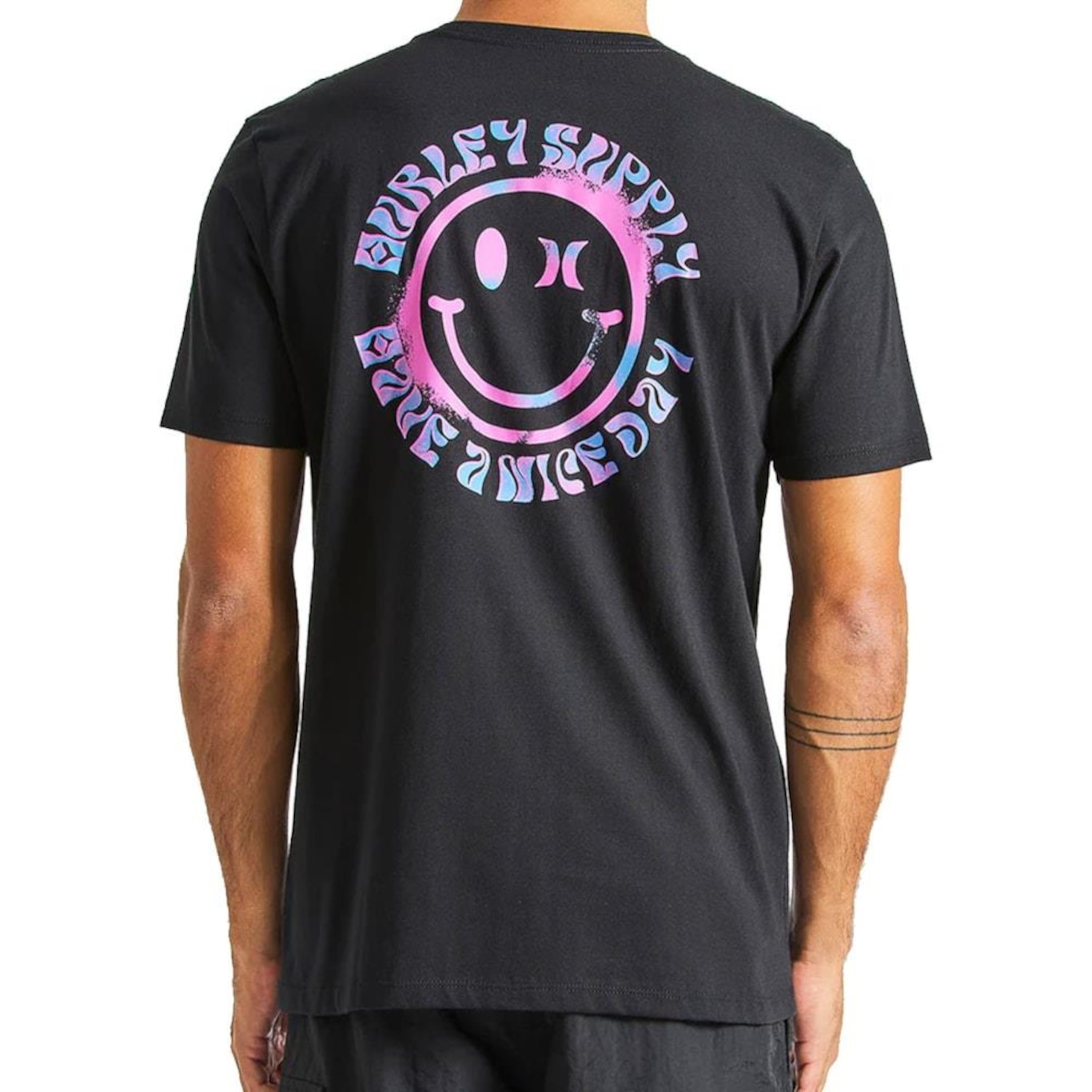 Camiseta Hurley Dirty Smile - Masculina - Foto 2