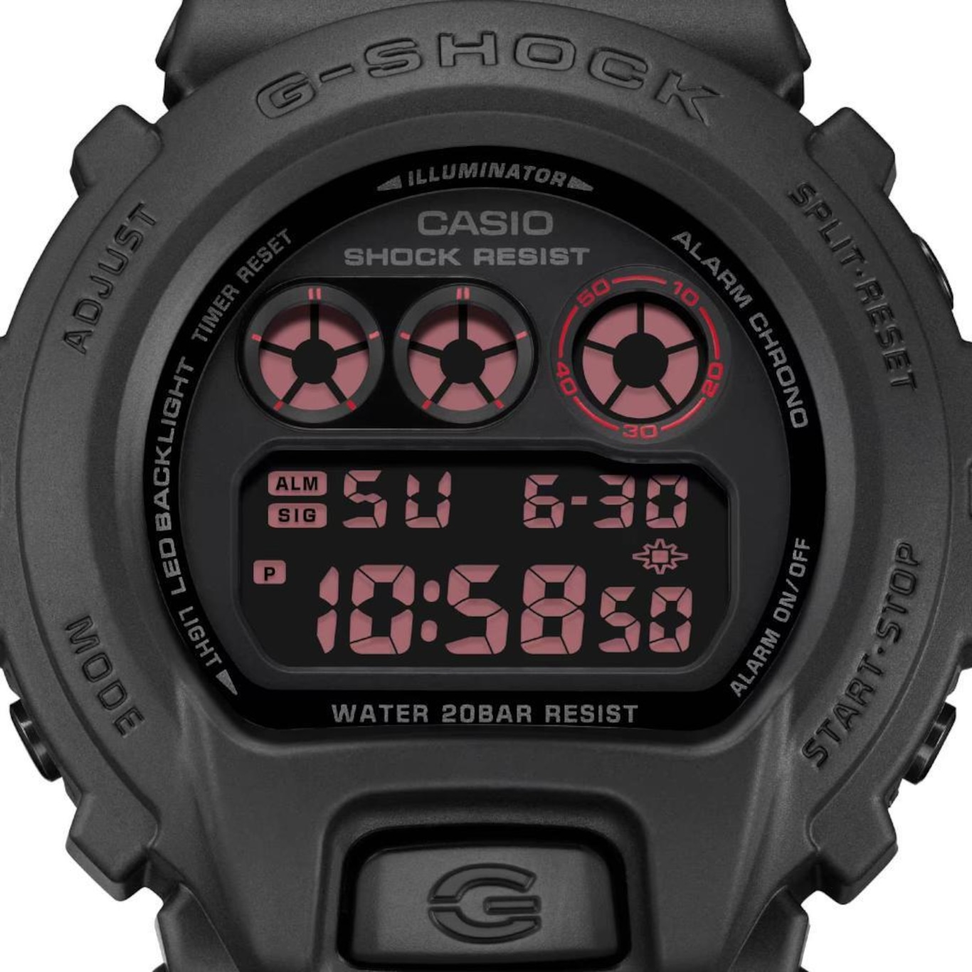 Relógio Casio G-Shock Dw-6900Ums-1Dr Led G-Shock Dw-6900 - Foto 4