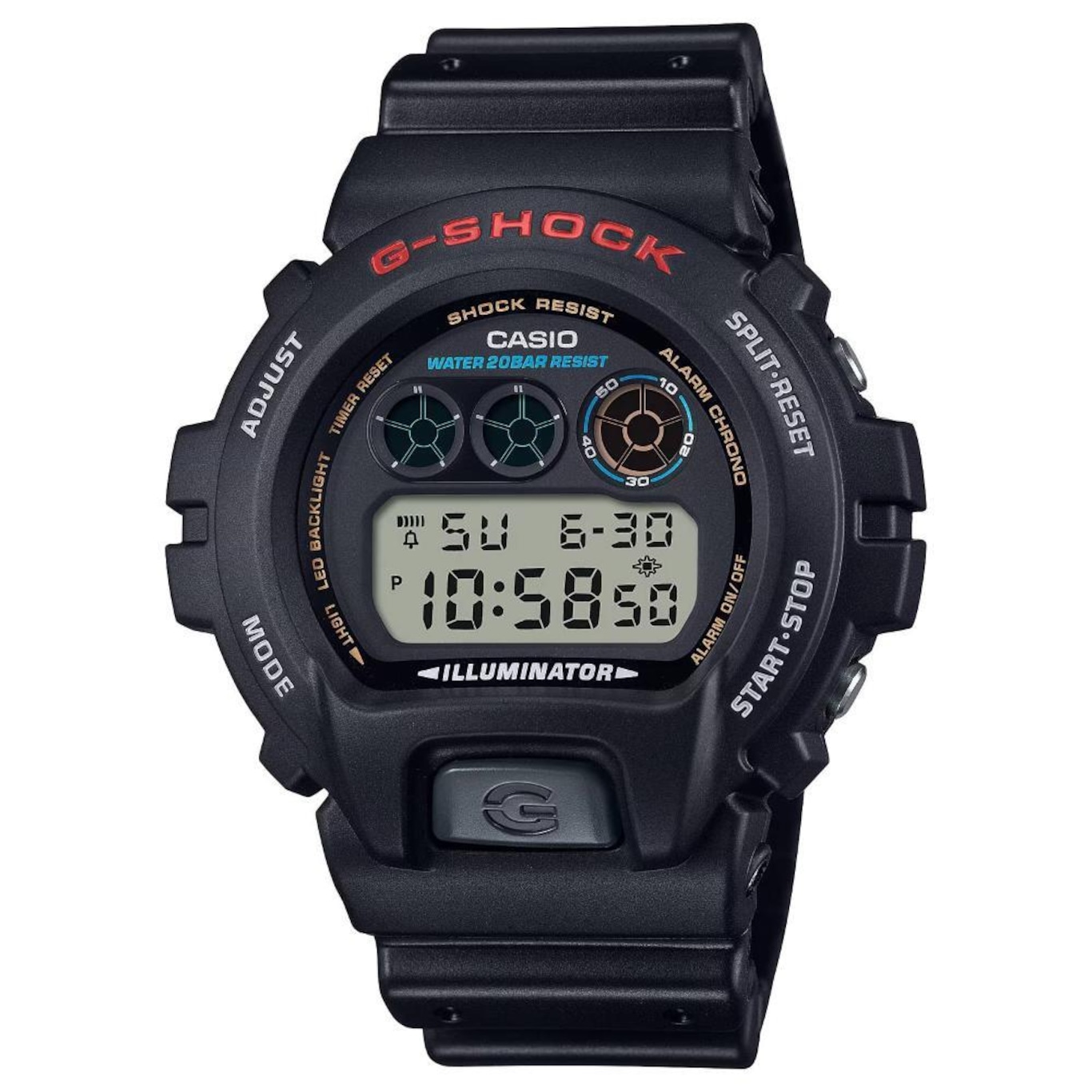 Relógio Casio G-Shock Dw-6900U-1Dr Led G-Shock Dw-6900 - Foto 1