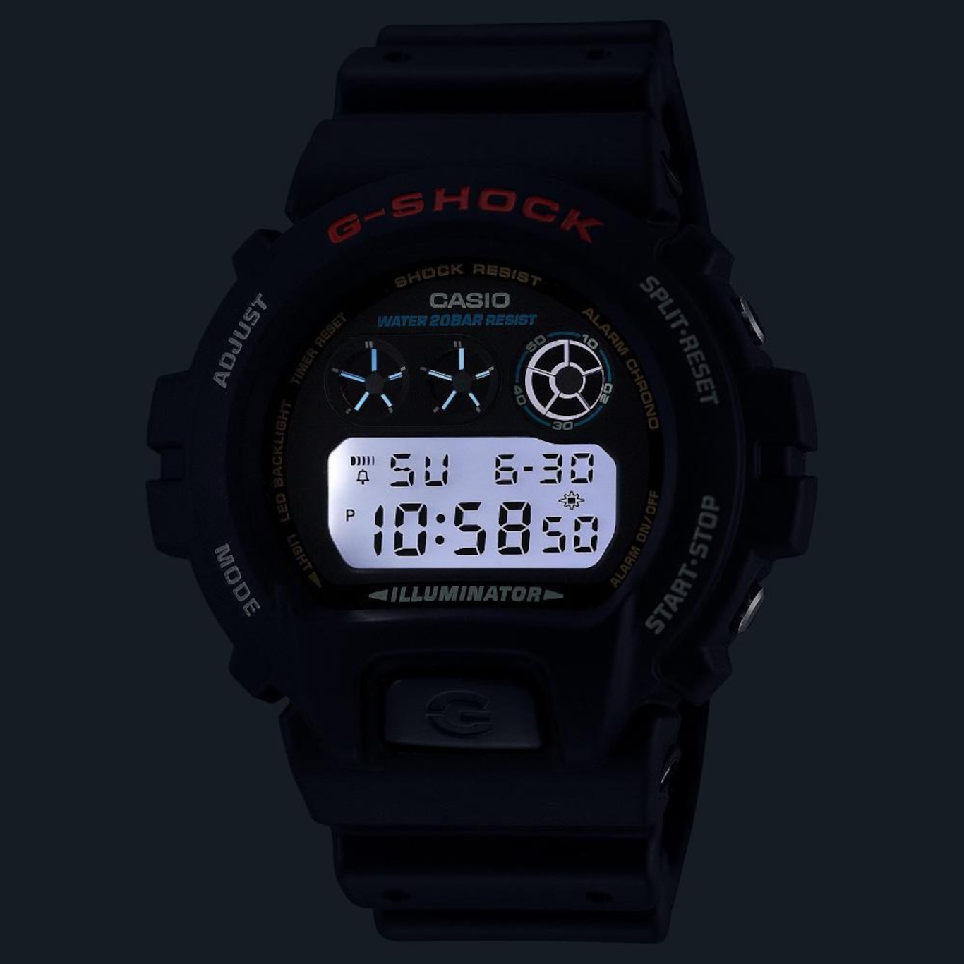 Relógio Casio G-Shock Dw-6900U-1Dr Led G-Shock Dw-6900 - Foto 6