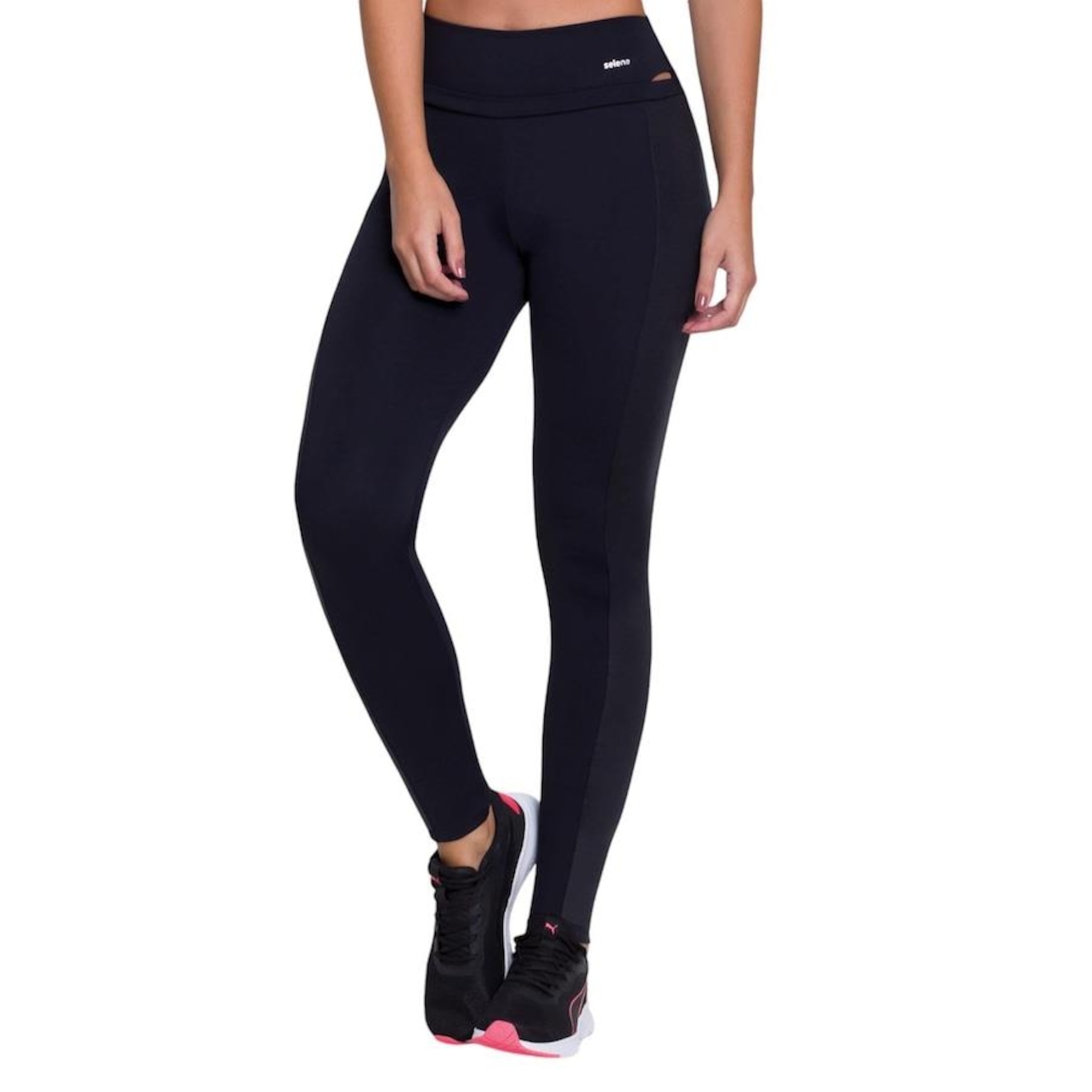 Calça Legging Selene com Recorte - Feminina - Foto 1