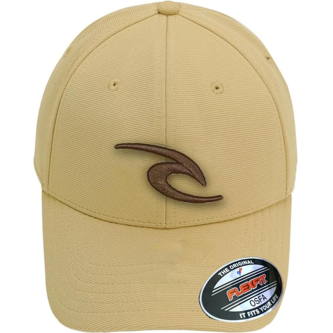 Boné Aba Curva Rip Curl Tepan Flexfit Cap - Fechado - Adulto - Foto 2