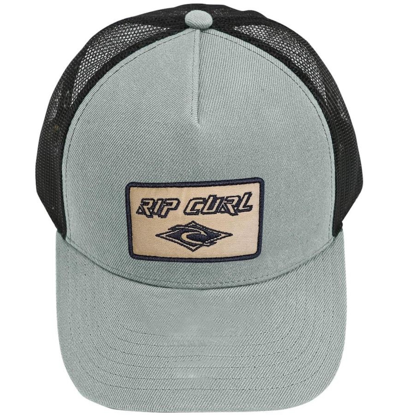 Boné Aba Curva Rip Curl Icons Retro Sage - Snapback - Trucker - Adulto - Foto 2