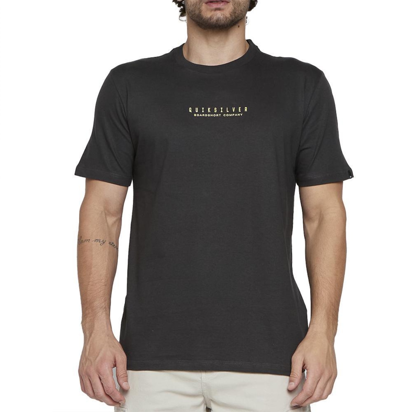 Camiseta Quiksilver Hibiscus Pop Sm25 - Masculina - Foto 1