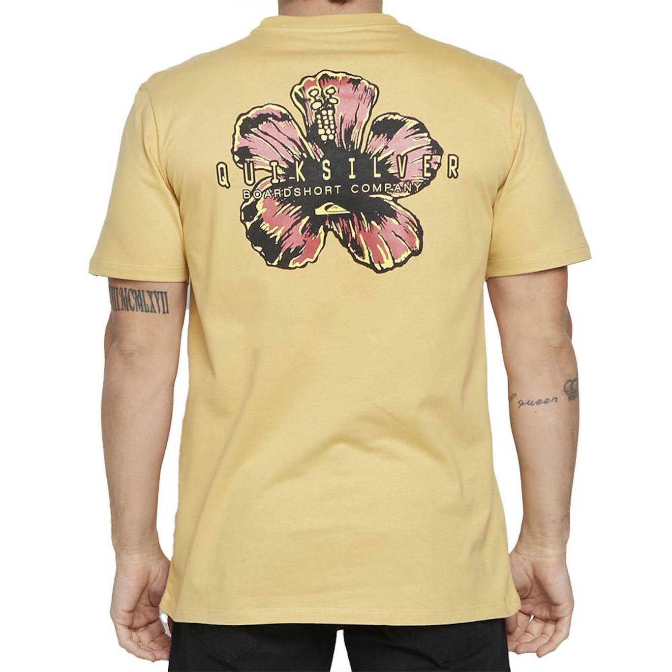 Camiseta Quiksilver Hibiscus Pop Sm25 - Masculina - Foto 2