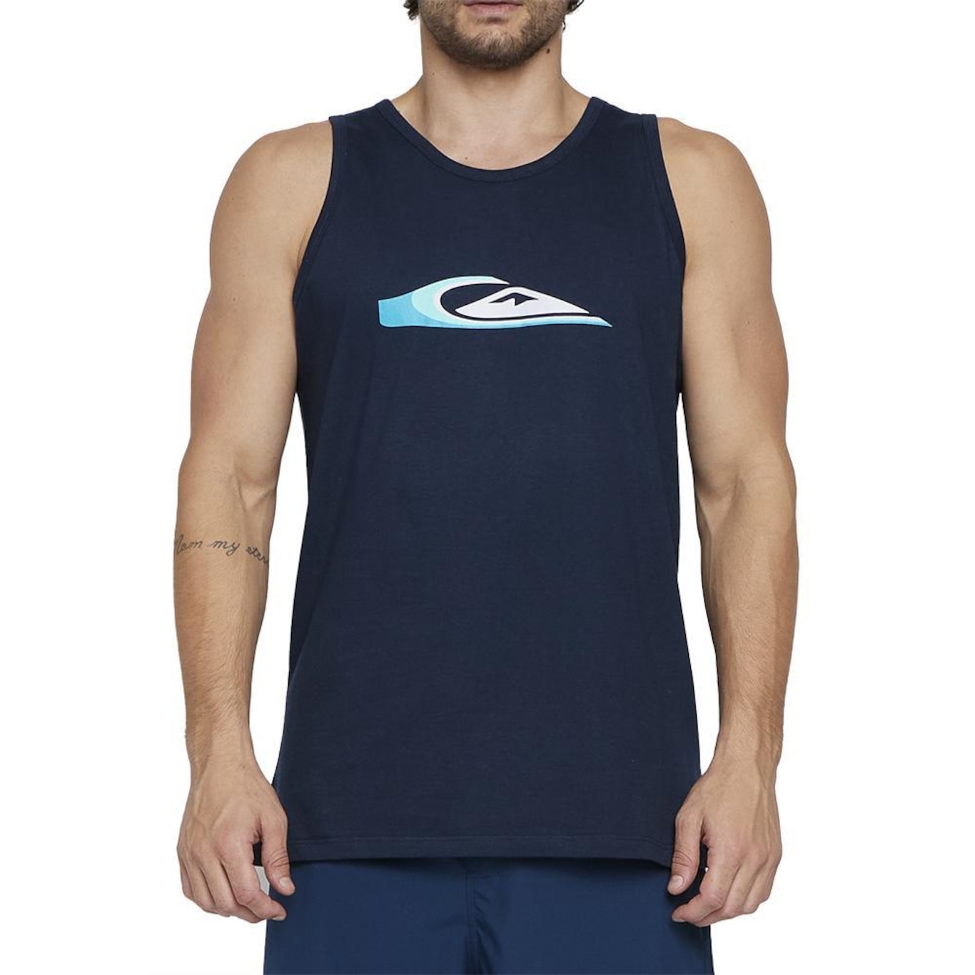 Camiseta Regata Quiksilver Warp Drive - Masculina - Foto 1