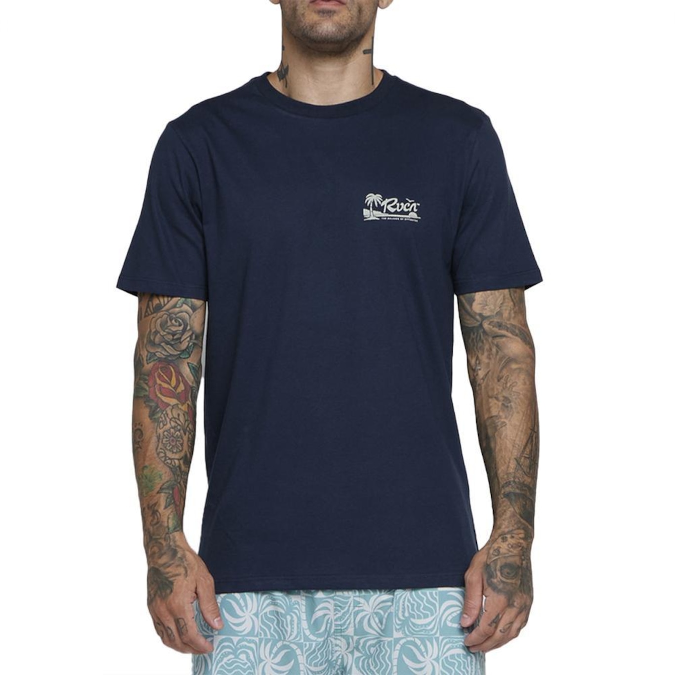 Camiseta Rvca Rvca Vista Sm25 - Masculina - Foto 1