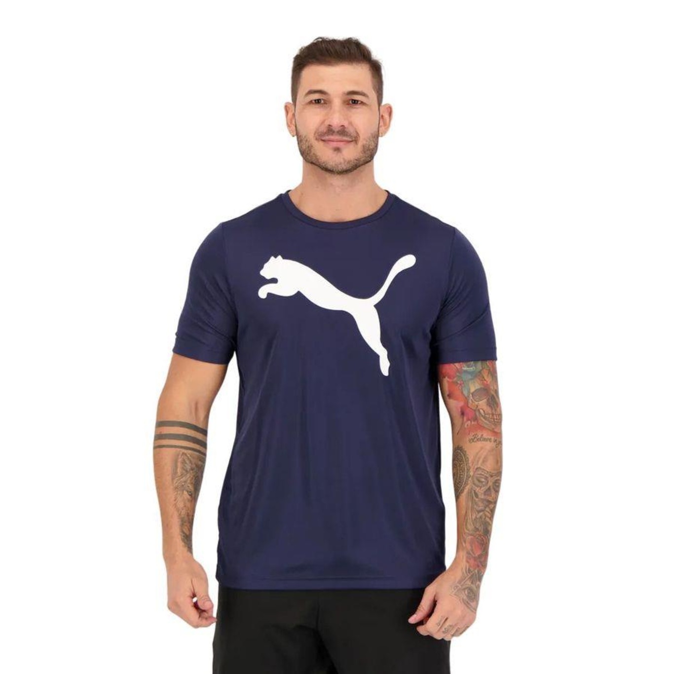 Camiseta Puma Active Big Logo - Masculina - Foto 1