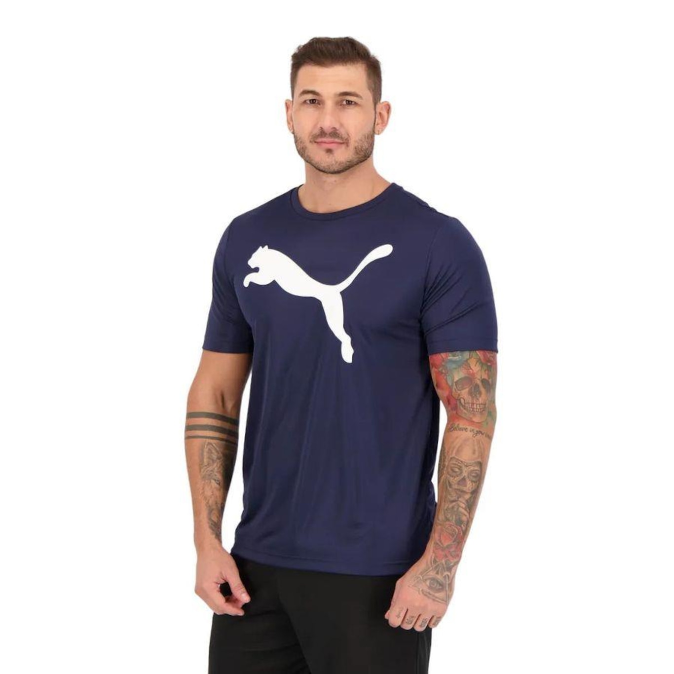 Camiseta Puma Active Big Logo - Masculina - Foto 2