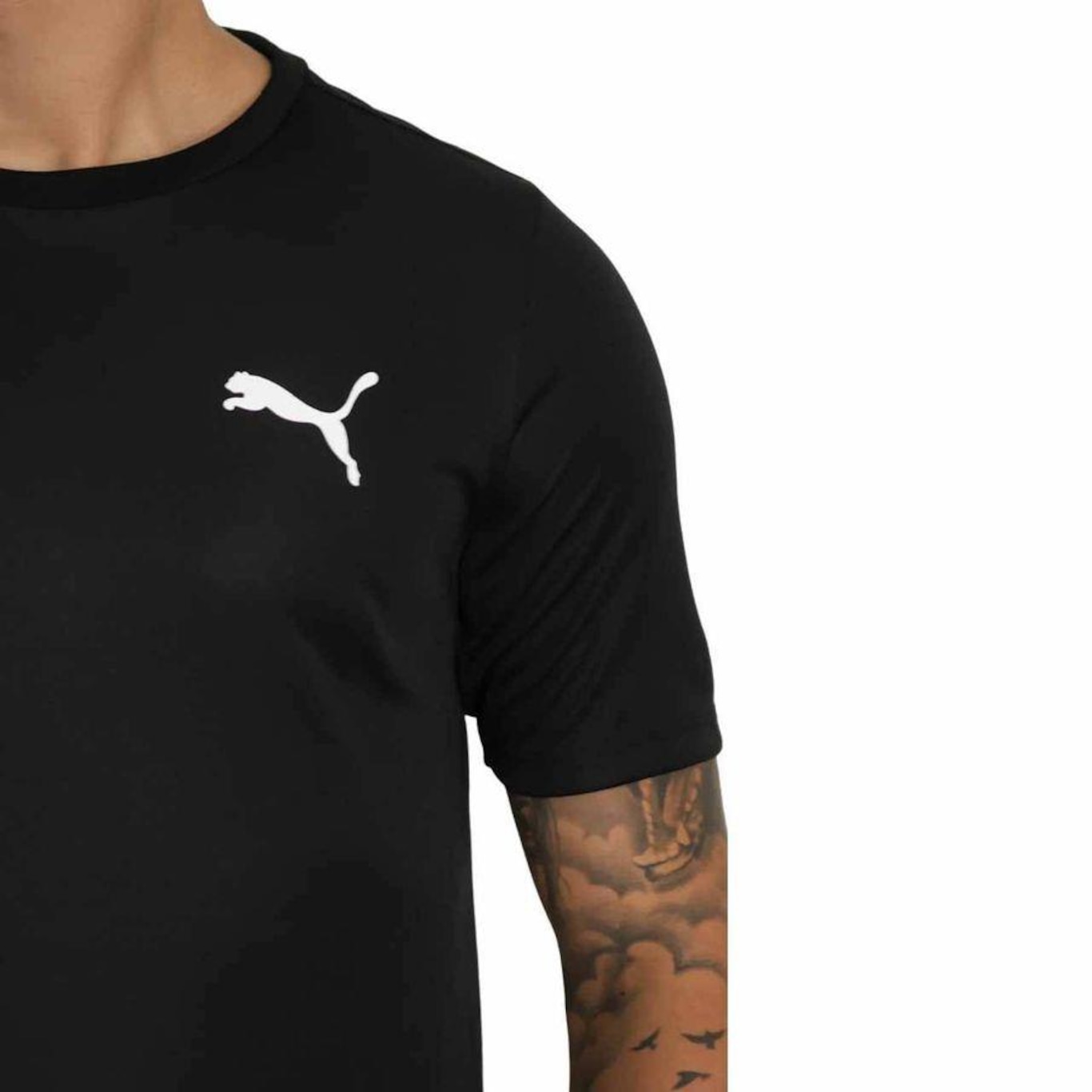 Camiseta Puma Active Small Logo - Masculina - Foto 4