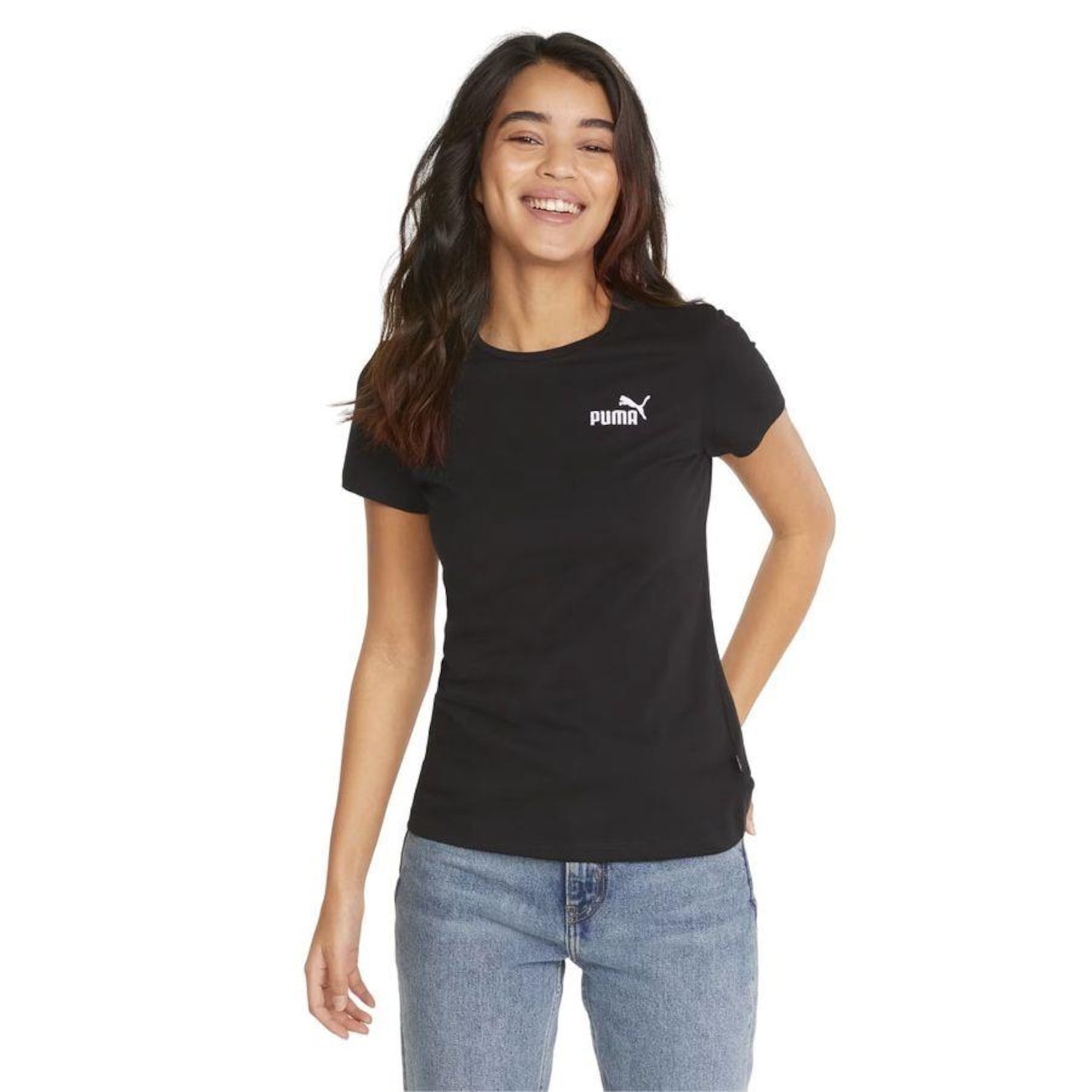 Camiseta Puma Essentials Small Logo - Feminina - Foto 3