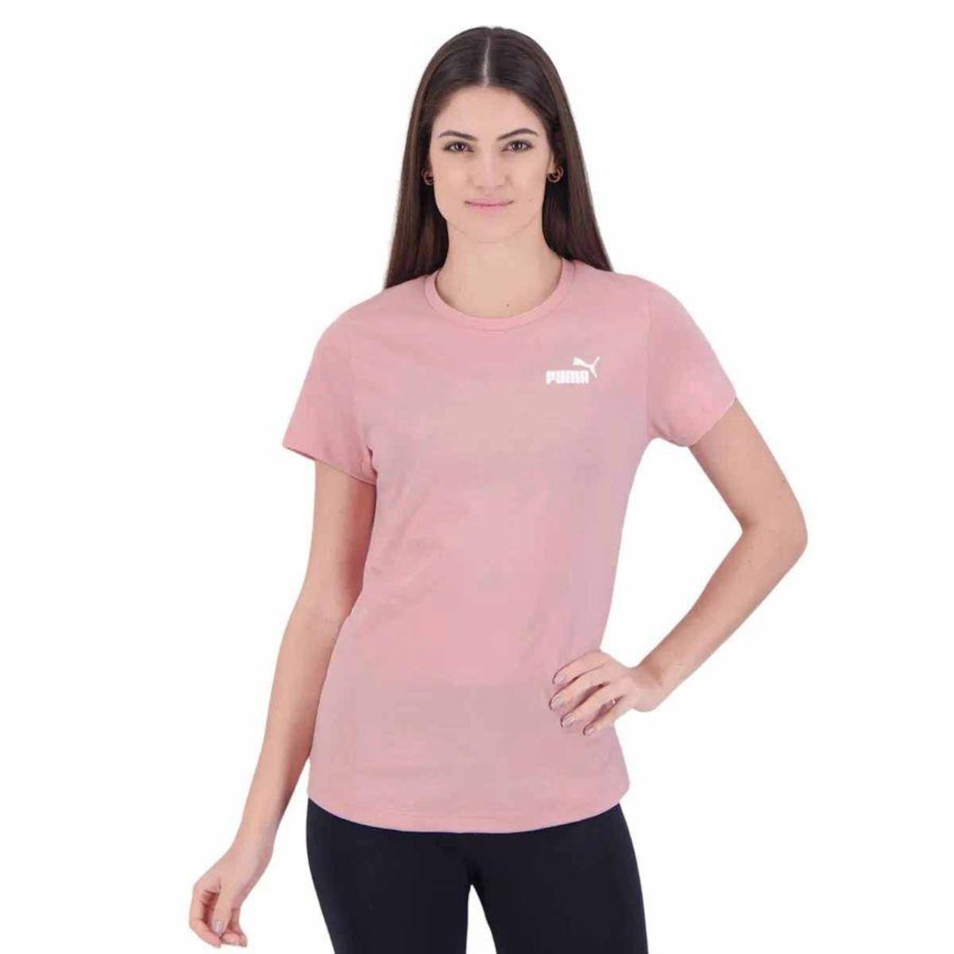 Camiseta Puma Essentials Small Logo - Feminina - Foto 3