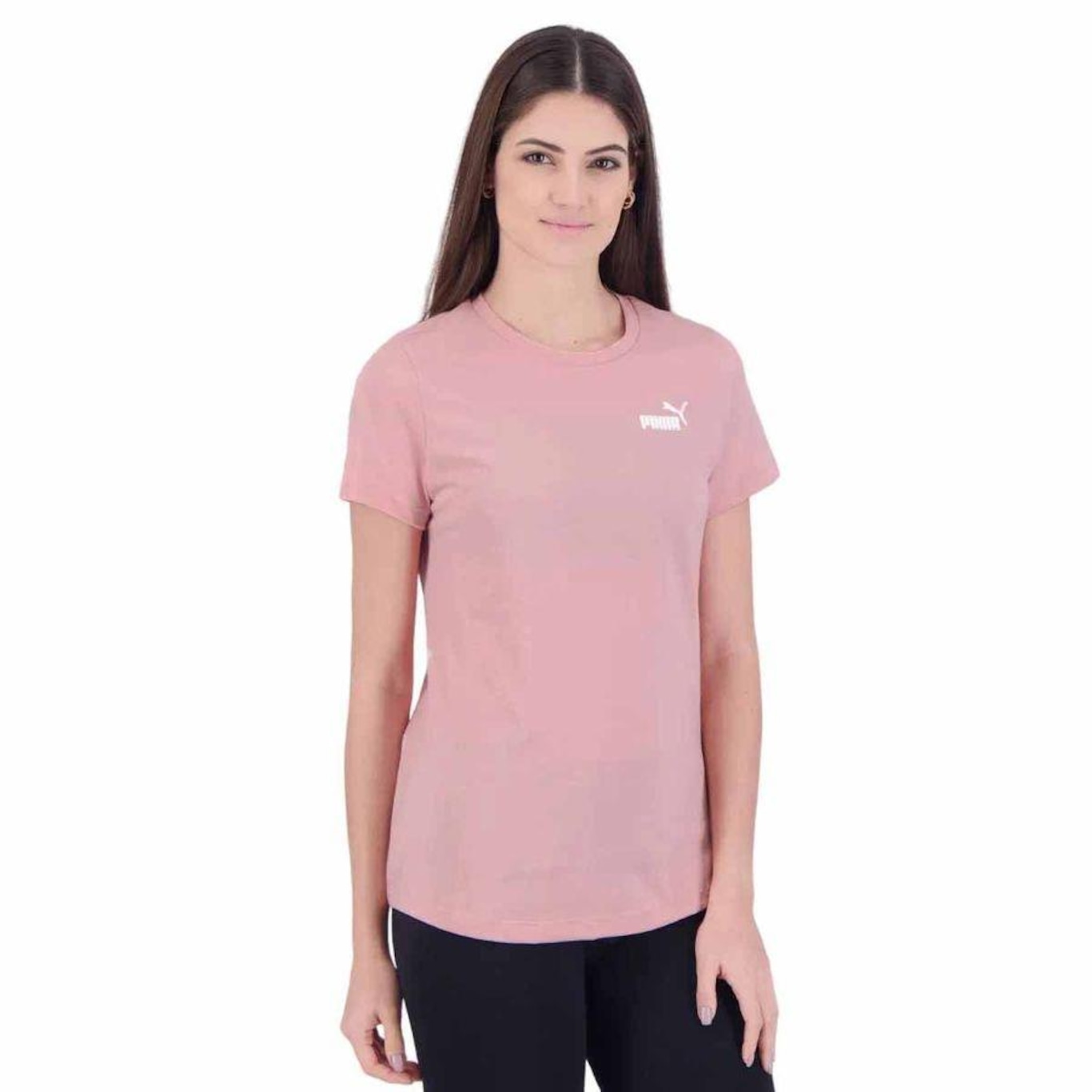 Camiseta Puma Essentials Small Logo - Feminina - Foto 4