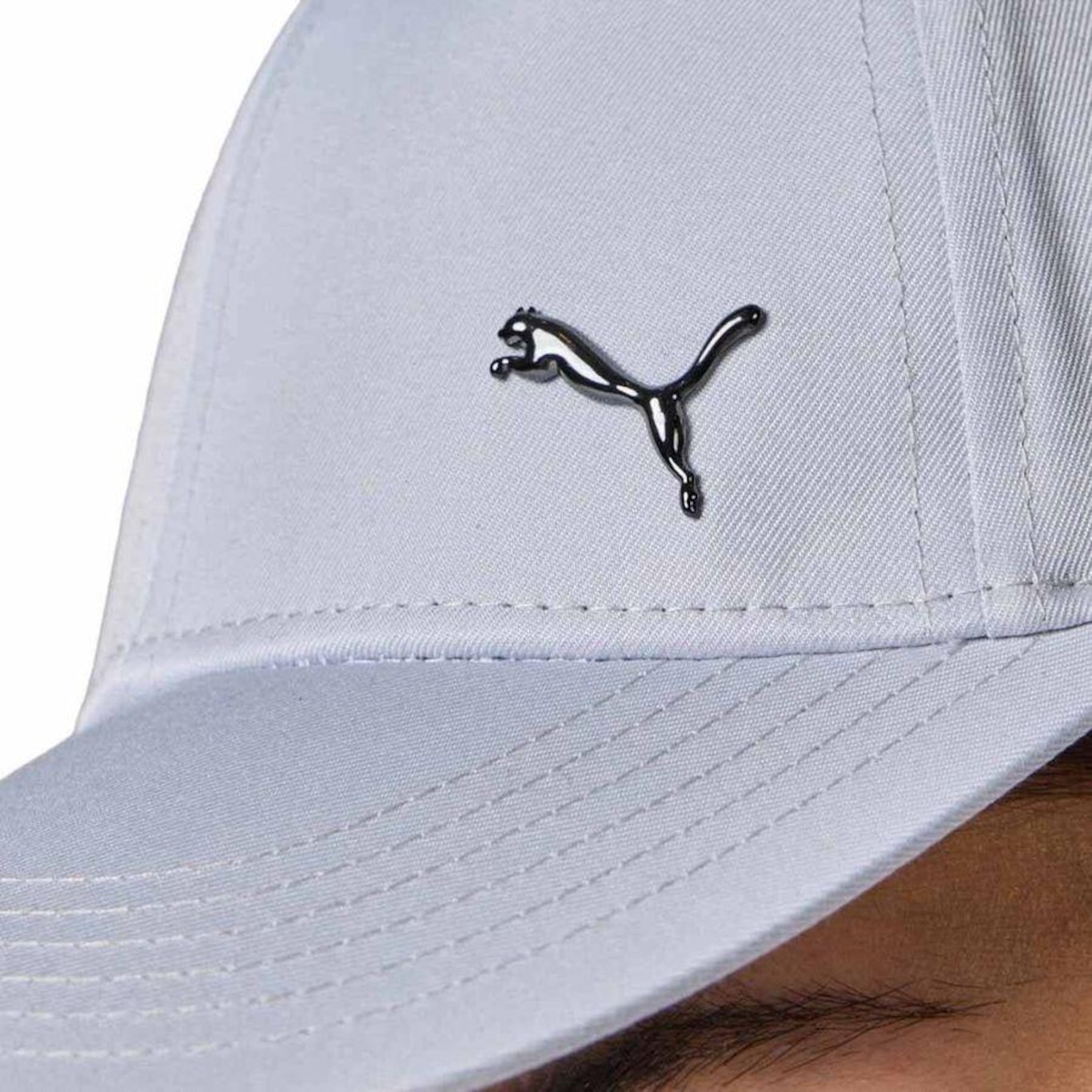 Boné Aba Curva Puma Metal Cat - Strapback - Adulto - Foto 4