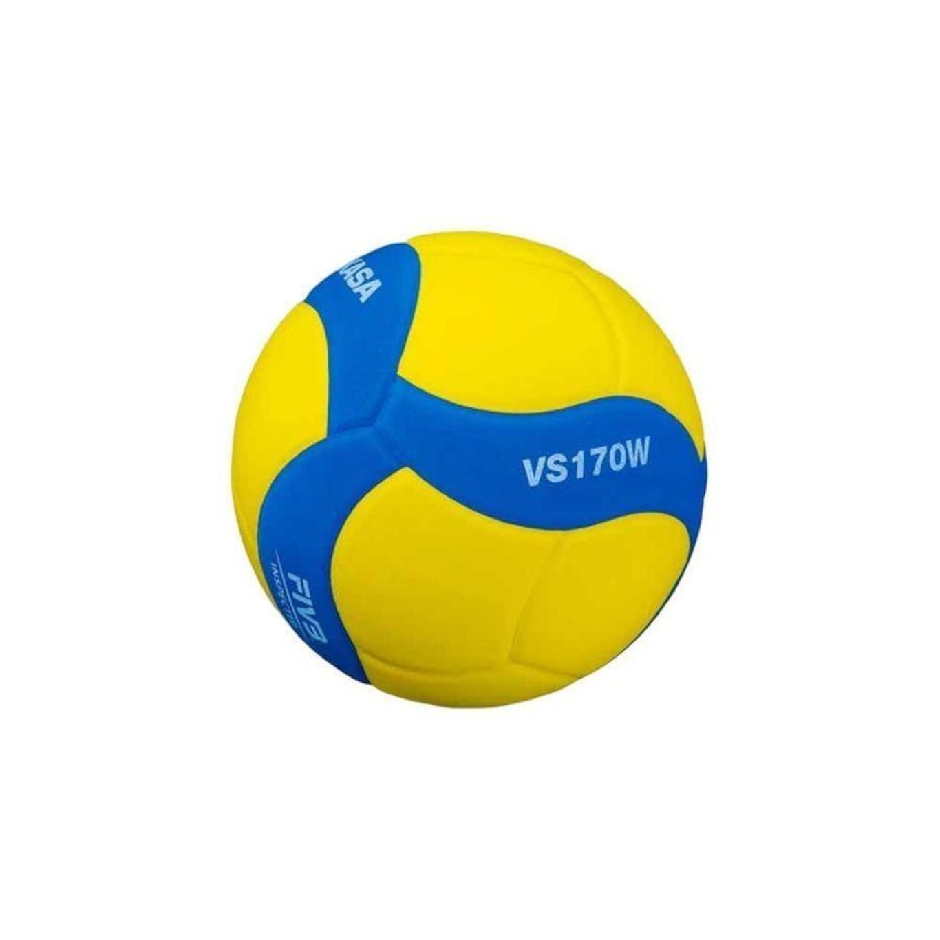 Bola de Vôlei Mikasa Cbv Laminada Vs170W-Y-Bl - Infantil - Foto 1