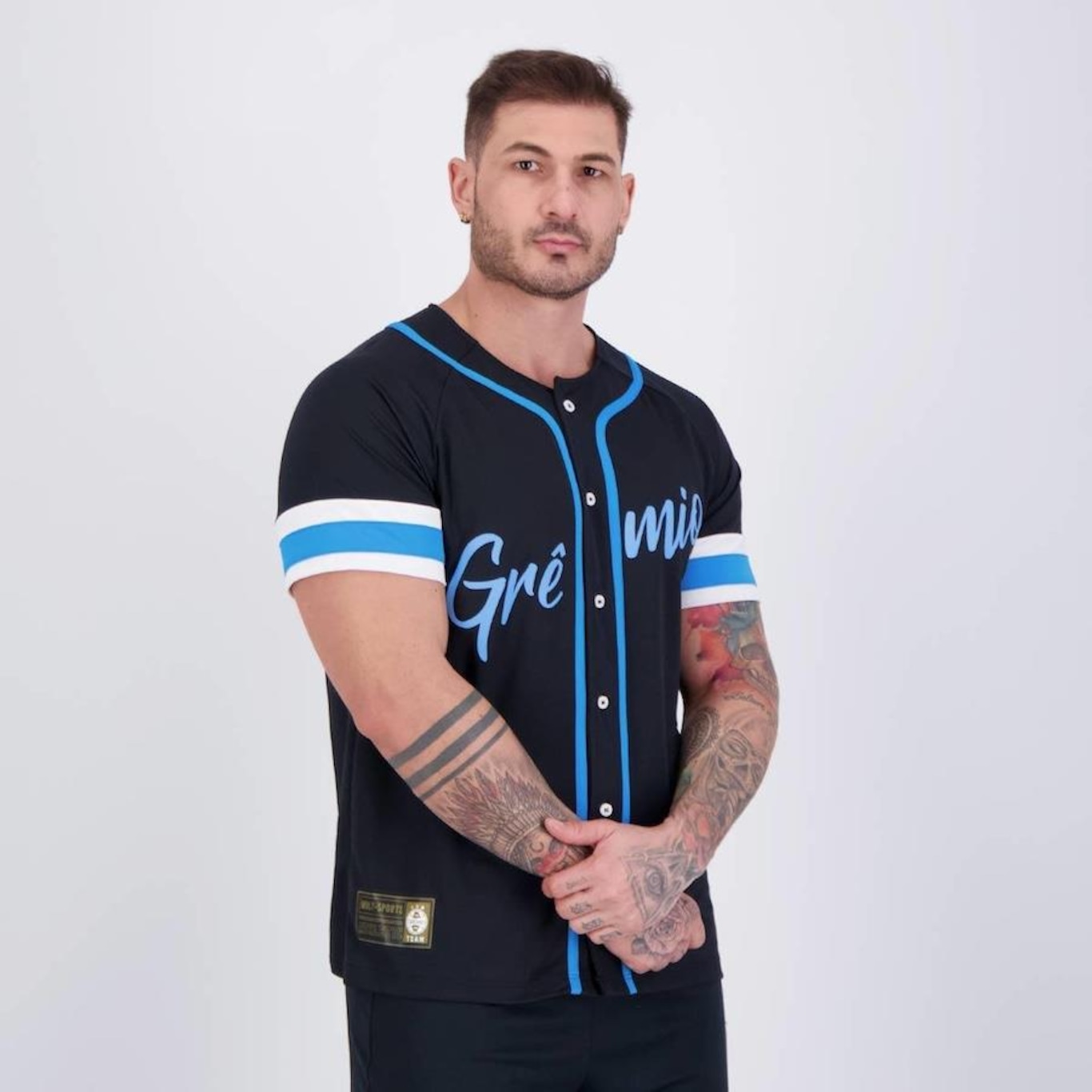 Camisa Grêmio Baseball - Masculina - Foto 2