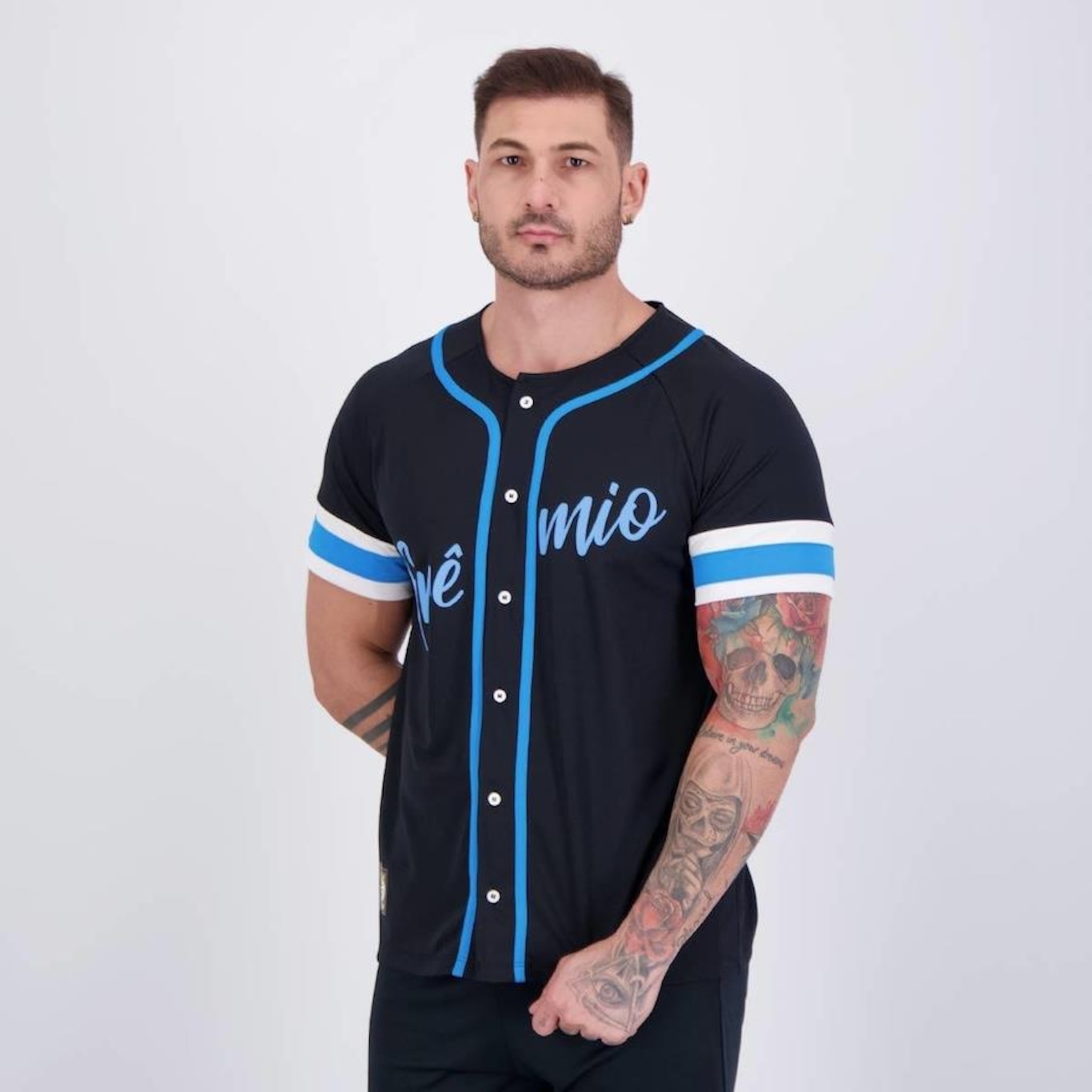 Camisa Grêmio Baseball - Masculina - Foto 3