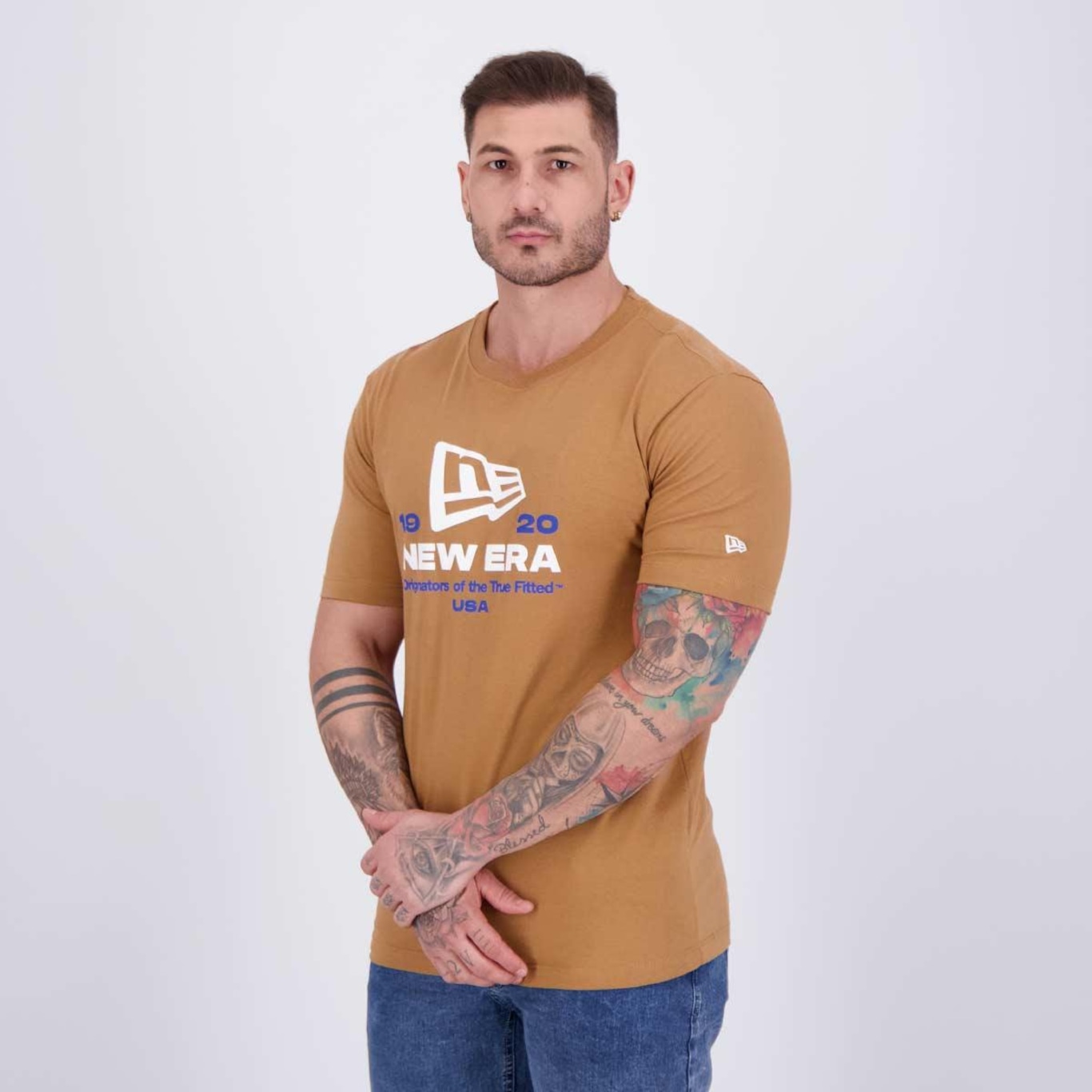 Camiseta New Era Branded Vintage - Masculina - Foto 3