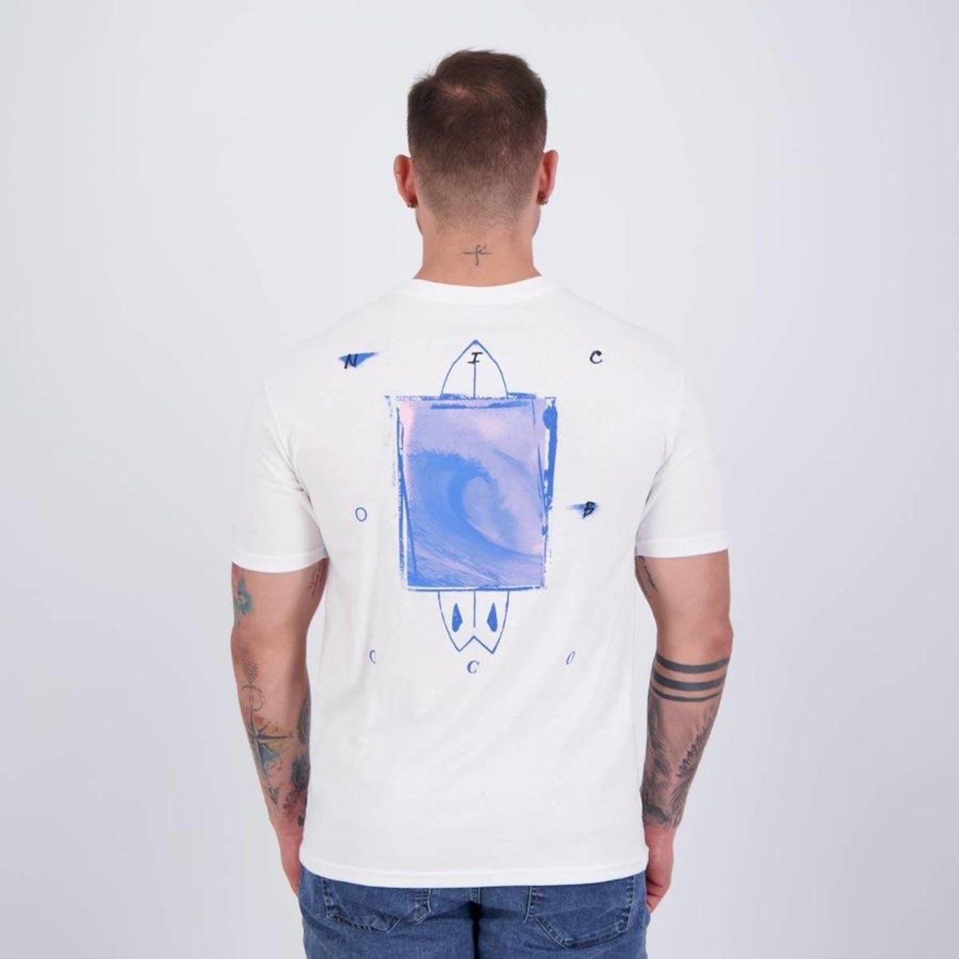 Camiseta Nicoboco Higgins - Masculina - Foto 4