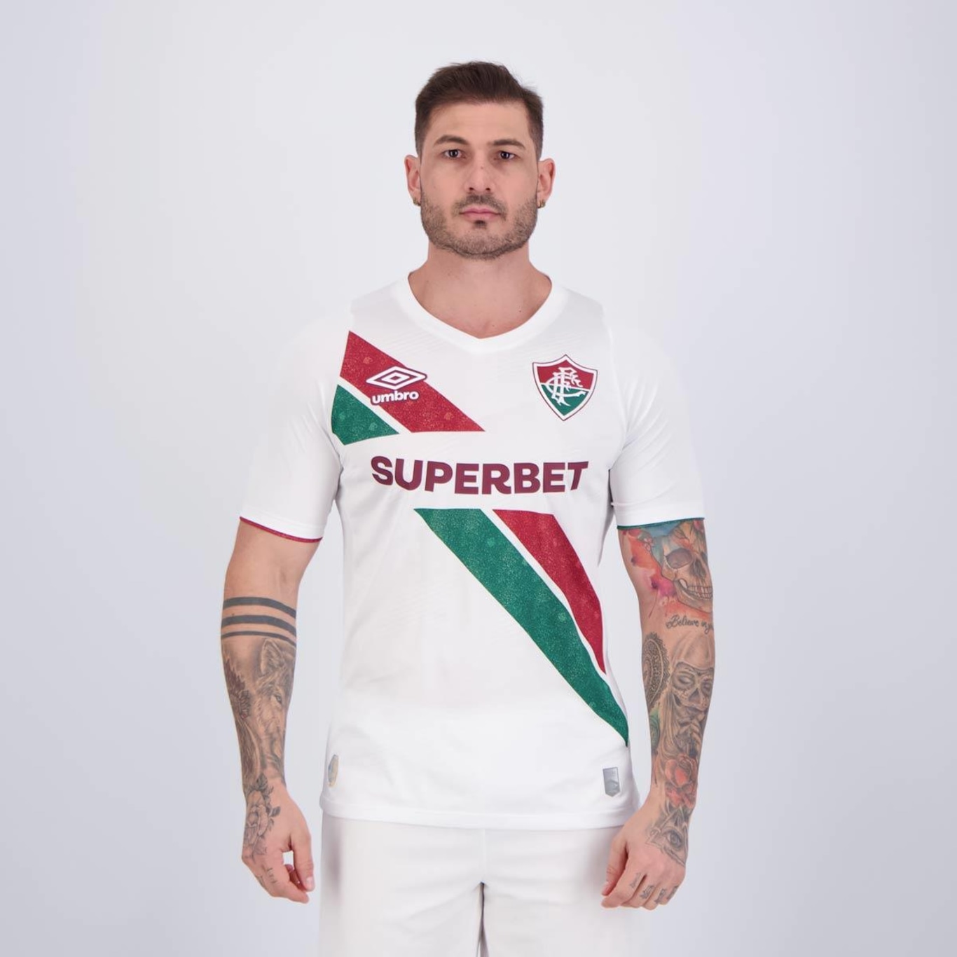 Camisa do Fluminense Fc Ii 2024 com Número Umbro - Masculina - Foto 1