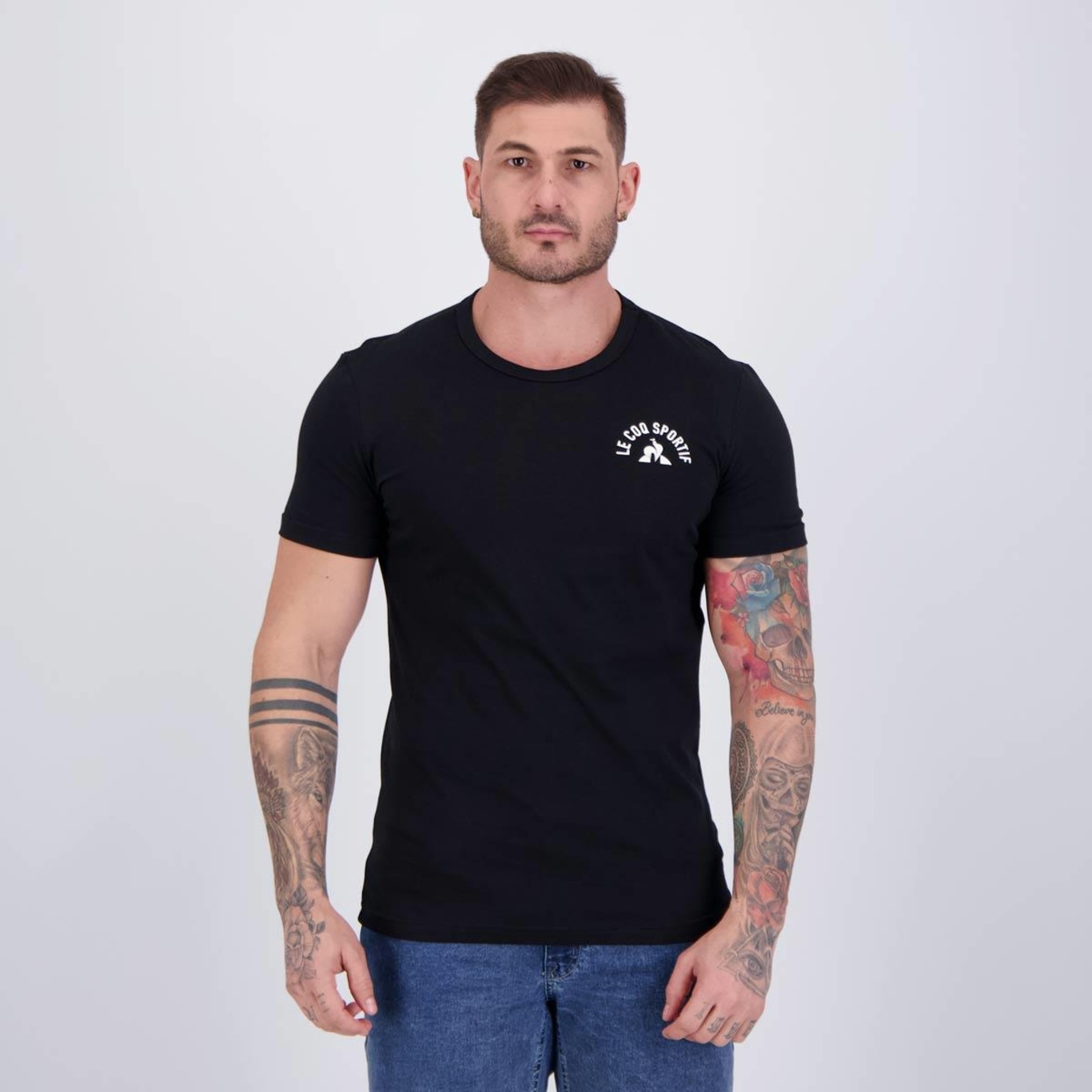 Camiseta Le Coq Sportif Snow - Masculina - Foto 1