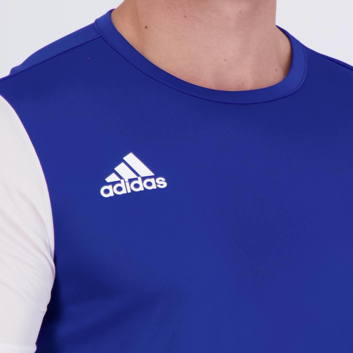 Camiseta adidas Estro 19 Azul - Masculina - Foto 6