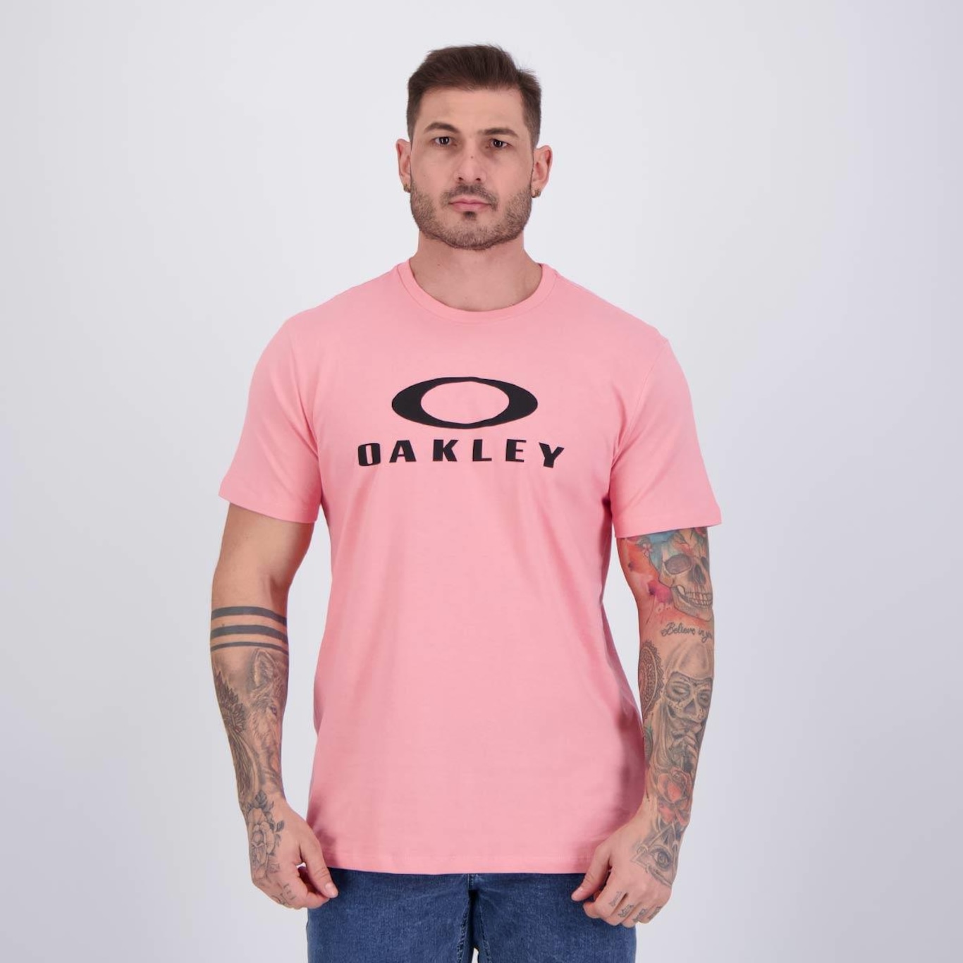 Camiseta Oakley O-Bark SS Masculina - Foto 1