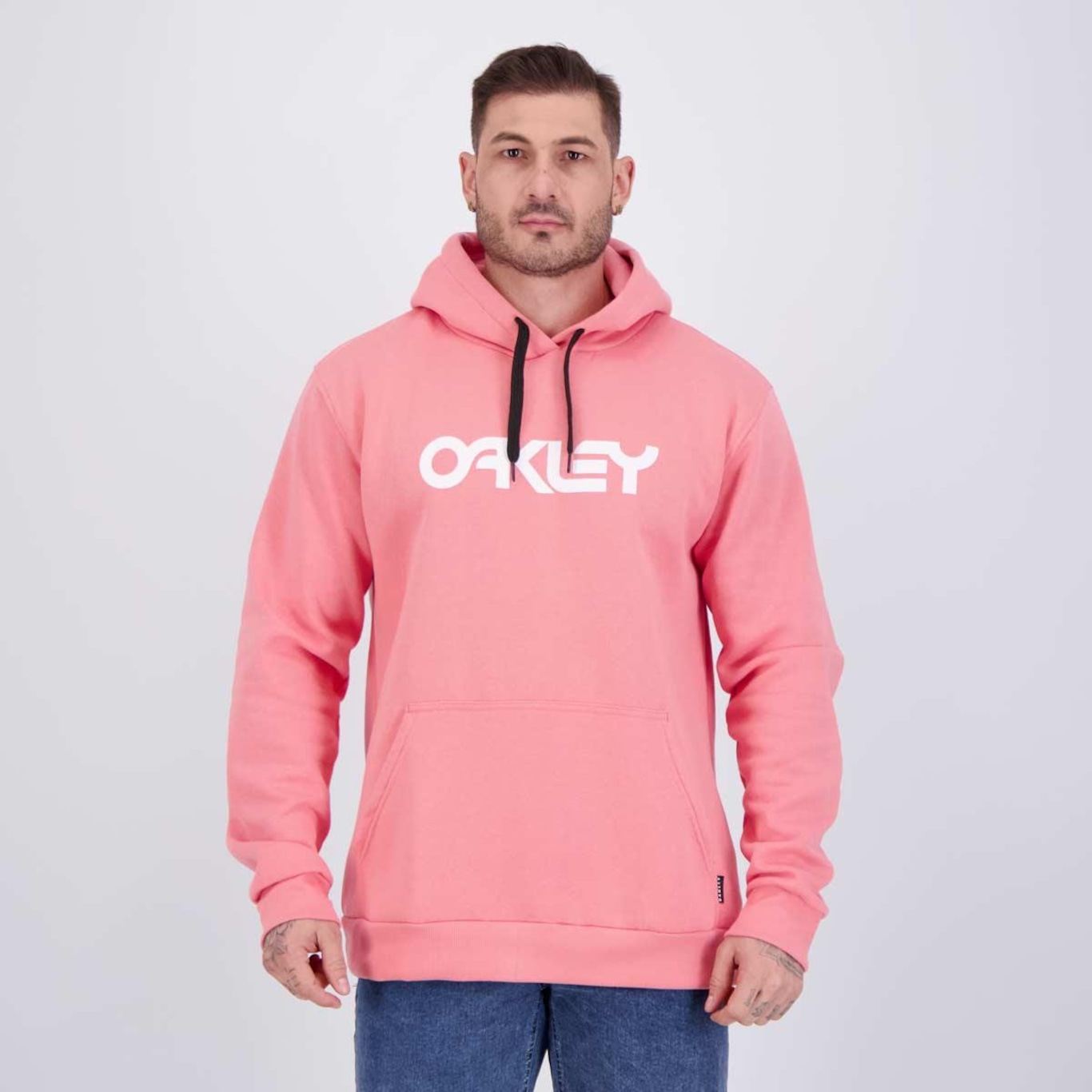 Blusao de Moletom Oakley Hoodie B1B - Masculino - Foto 1