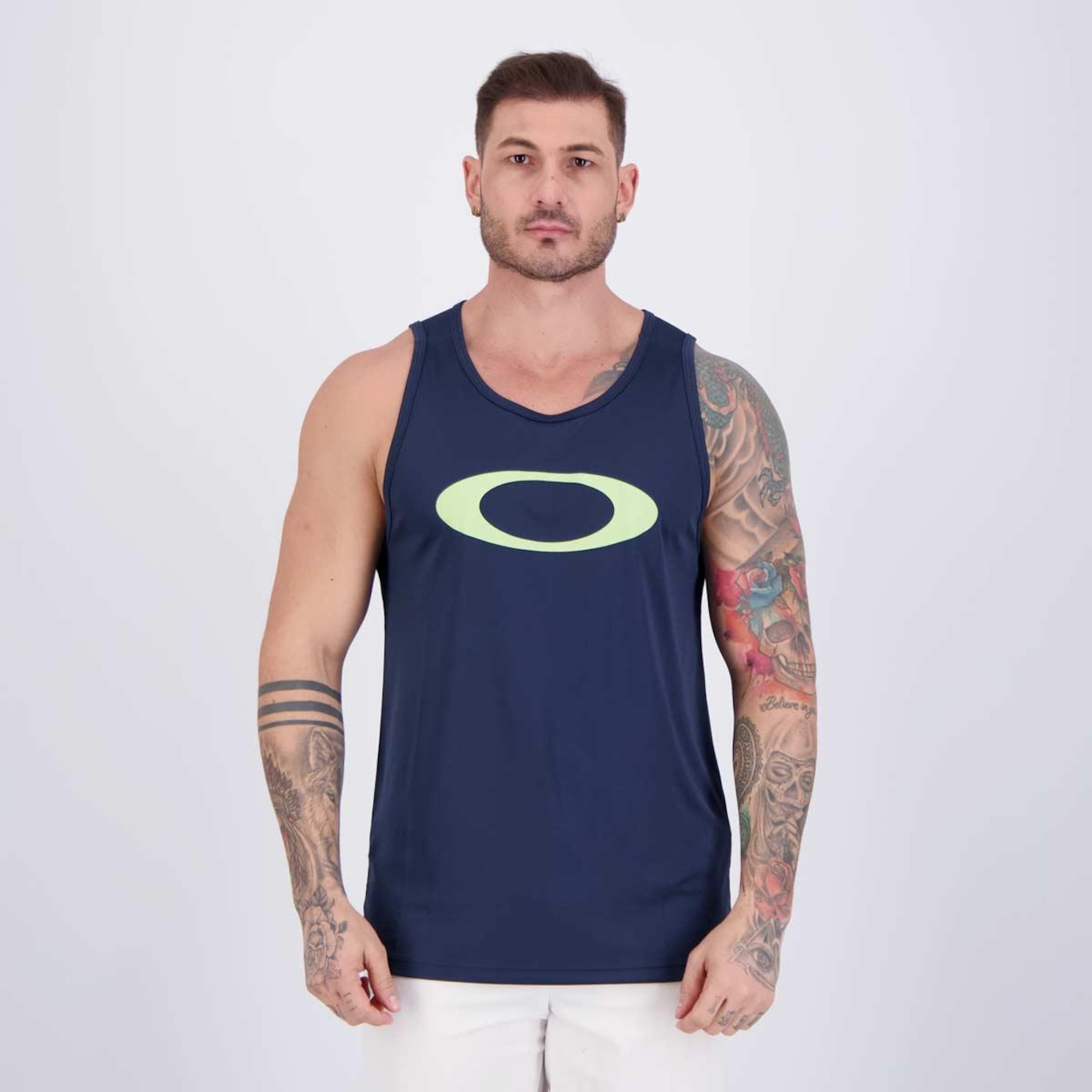 Regata Oakley Logo Tank Iii - Masculina - Foto 1