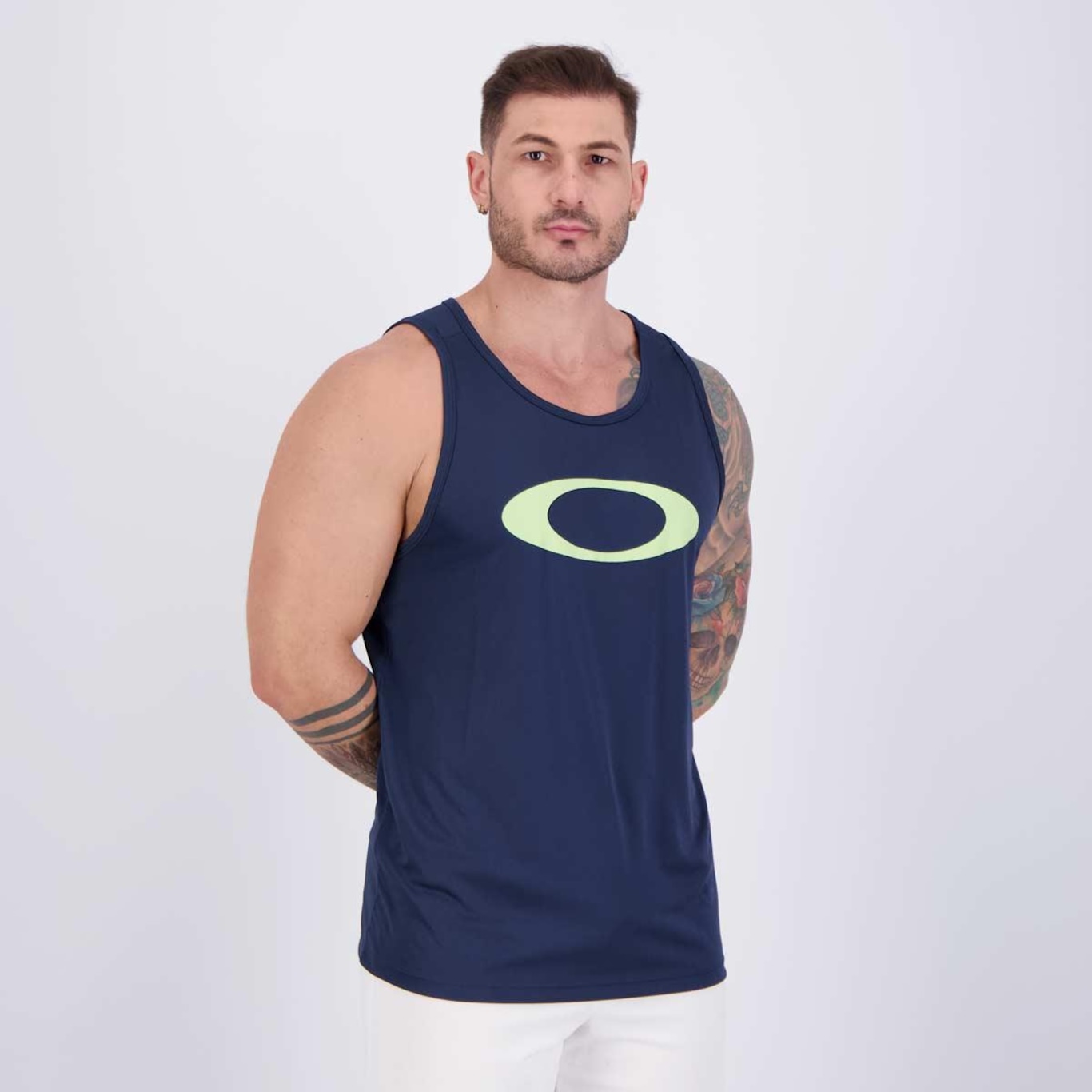 Regata Oakley Logo Tank Iii - Masculina - Foto 2