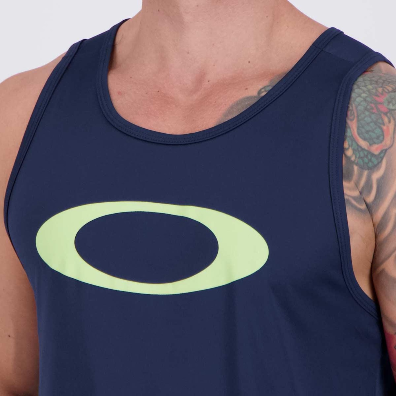 Regata Oakley Logo Tank Iii - Masculina - Foto 6