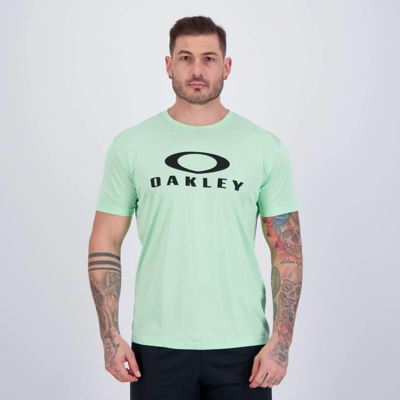 Camiseta Oakley Trn Logo SS Ii Masculina - Foto 1