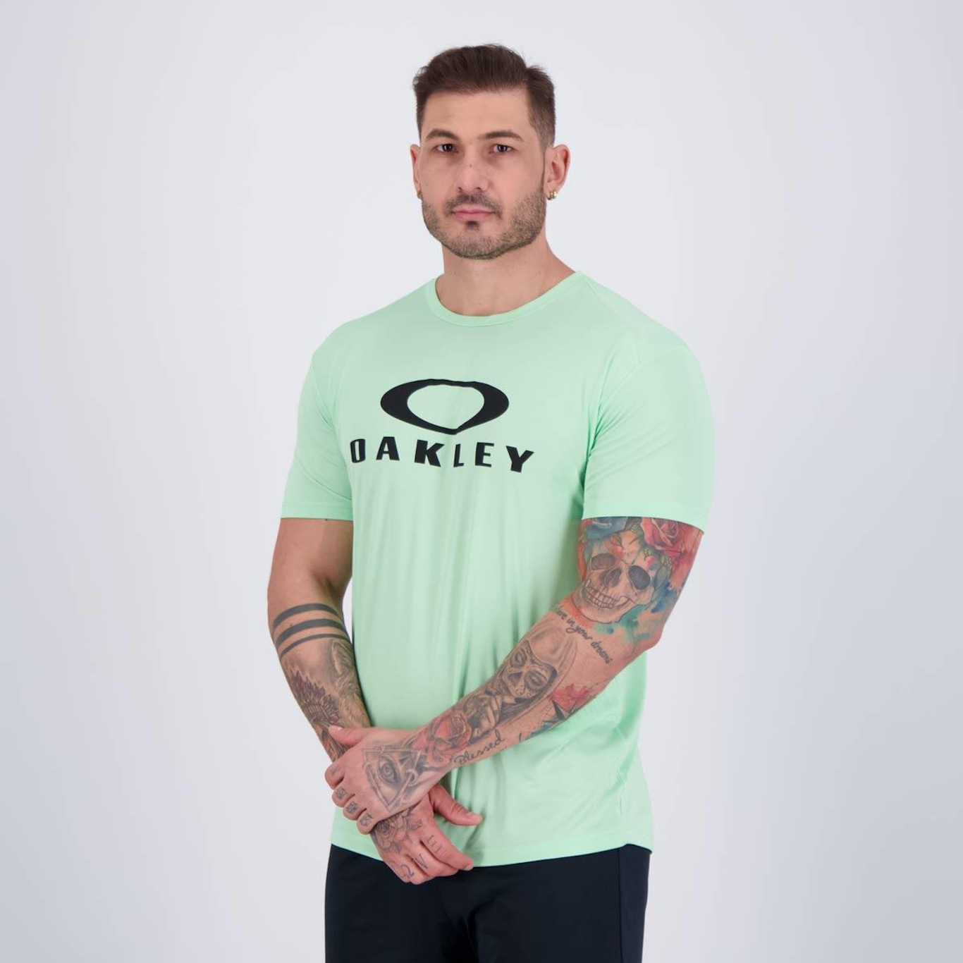 Camiseta Oakley Trn Logo SS Ii Masculina - Foto 3