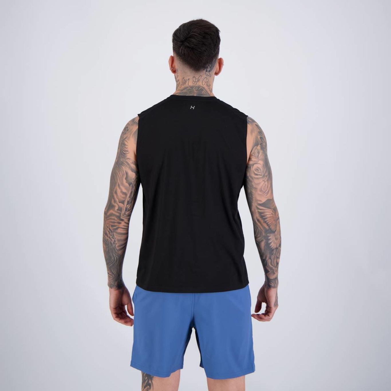 Kit Camiseta Regata Hering + Bermuda Sports - Masculina - Foto 5