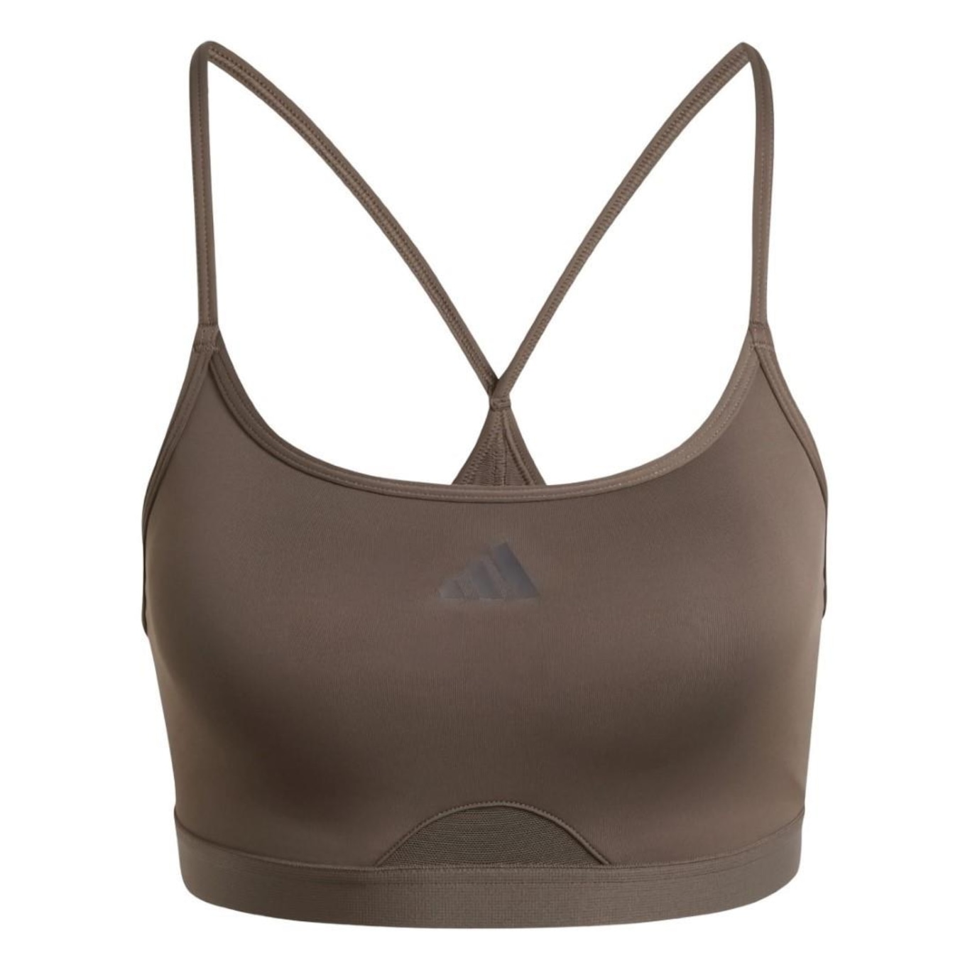 Top adidas Suporte Leve Aeroreact - Feminino - Foto 1