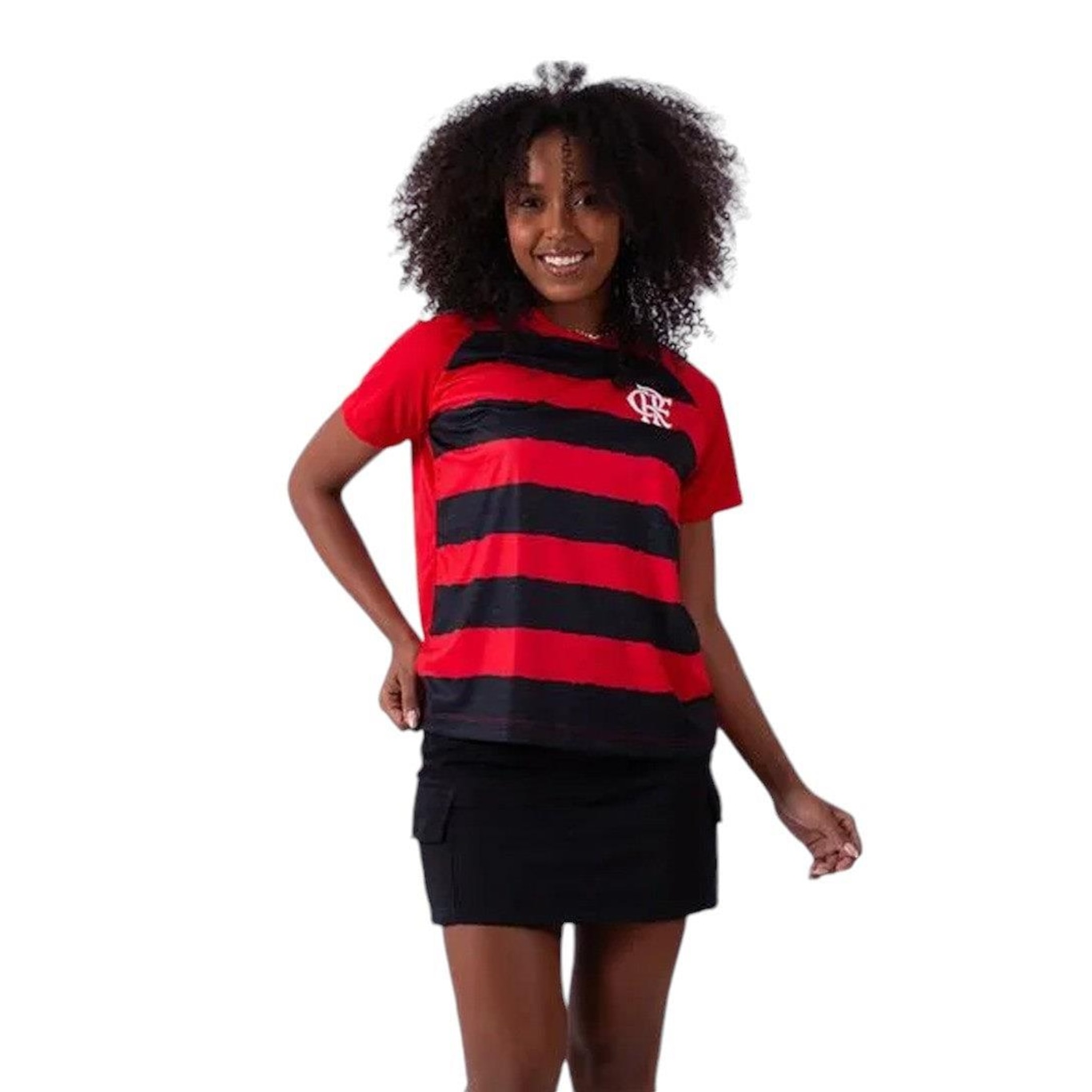 Camisa Braziline Flamengo Manto - Feminina - Foto 1