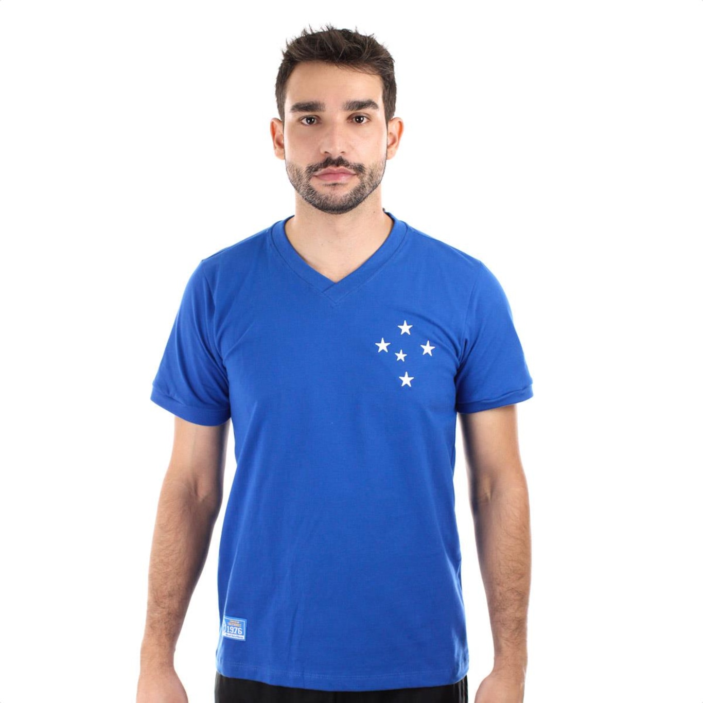 Camiseta de Time Retromania Cruzeiro 1976 - Masculino - Foto 1