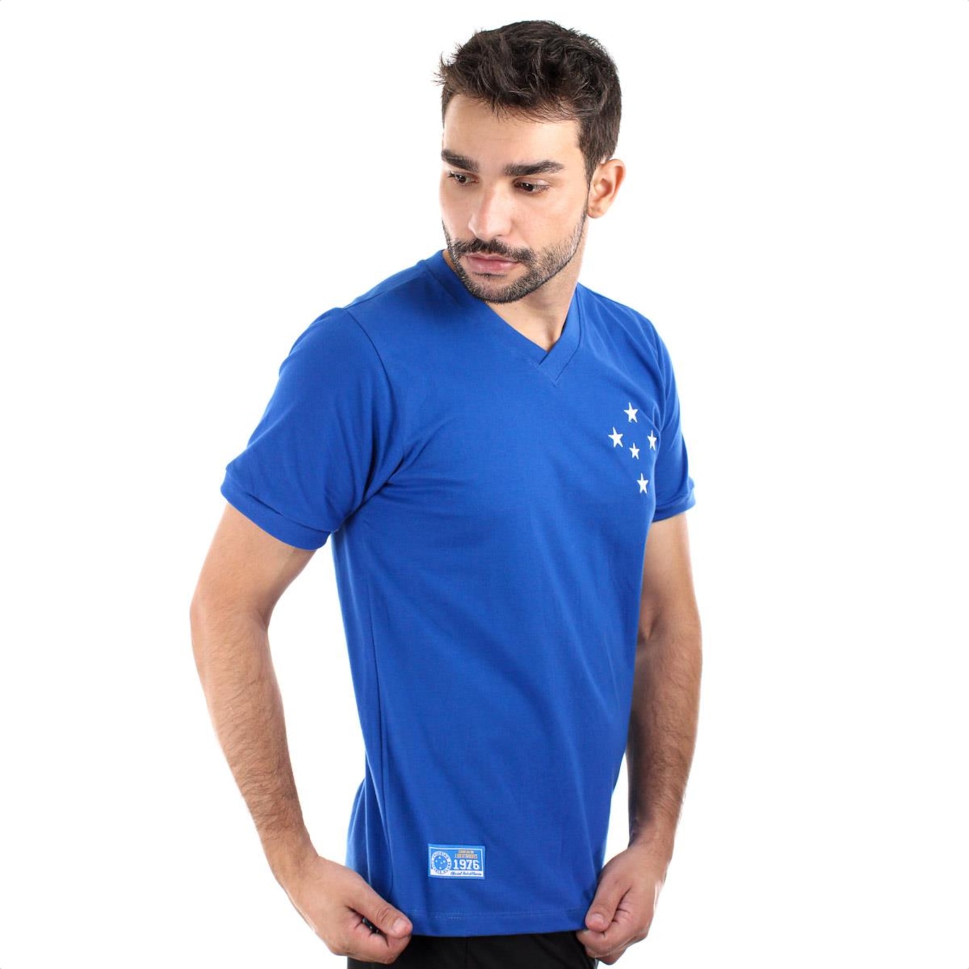 Camiseta de Time Retromania Cruzeiro 1976 - Masculino - Foto 4