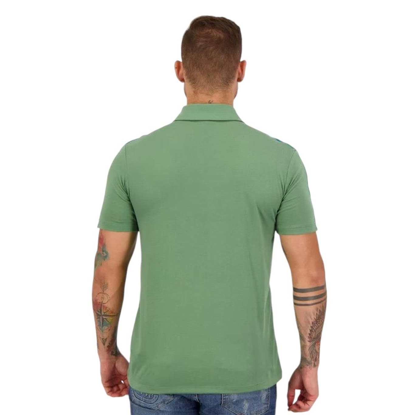 Camisa Polo Umbro Chapecoense Viagem 2022/23 - Masculina - Foto 2