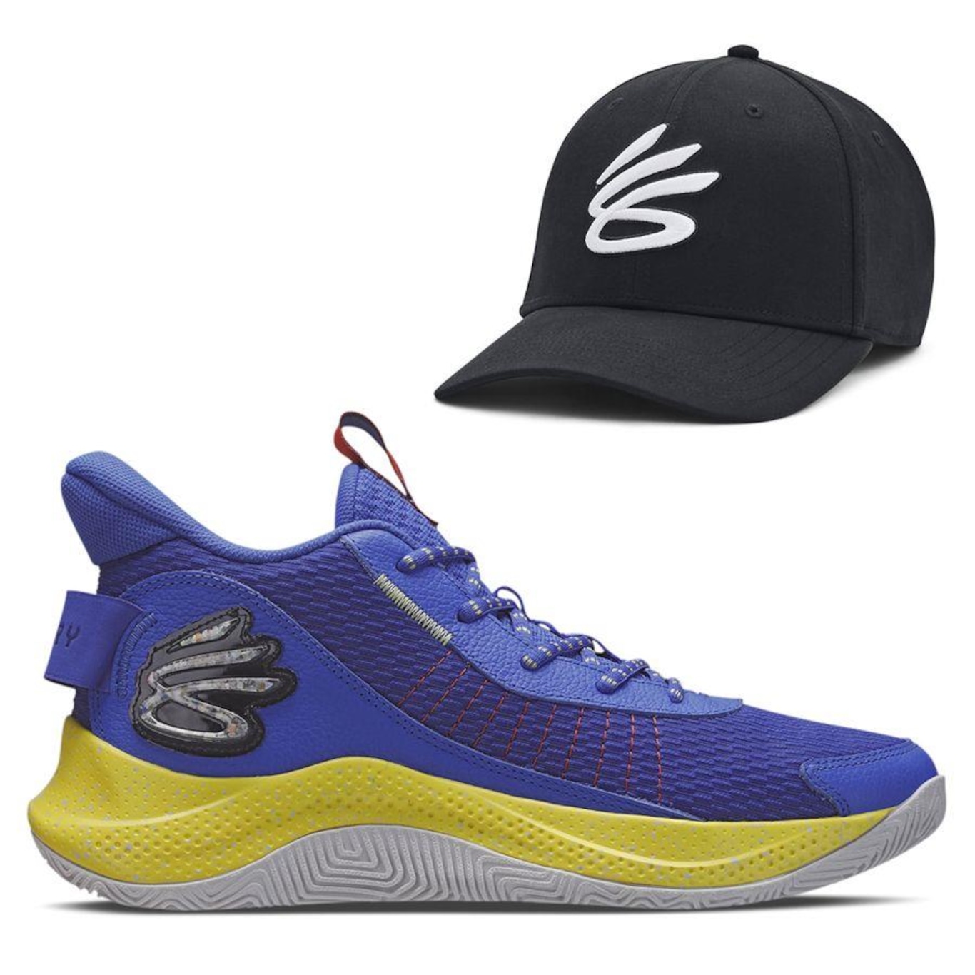 Tênis Under Armour Curry 3Z7 + 1 Boné Aba Curva Under Armour Curry - Masculino - Foto 1