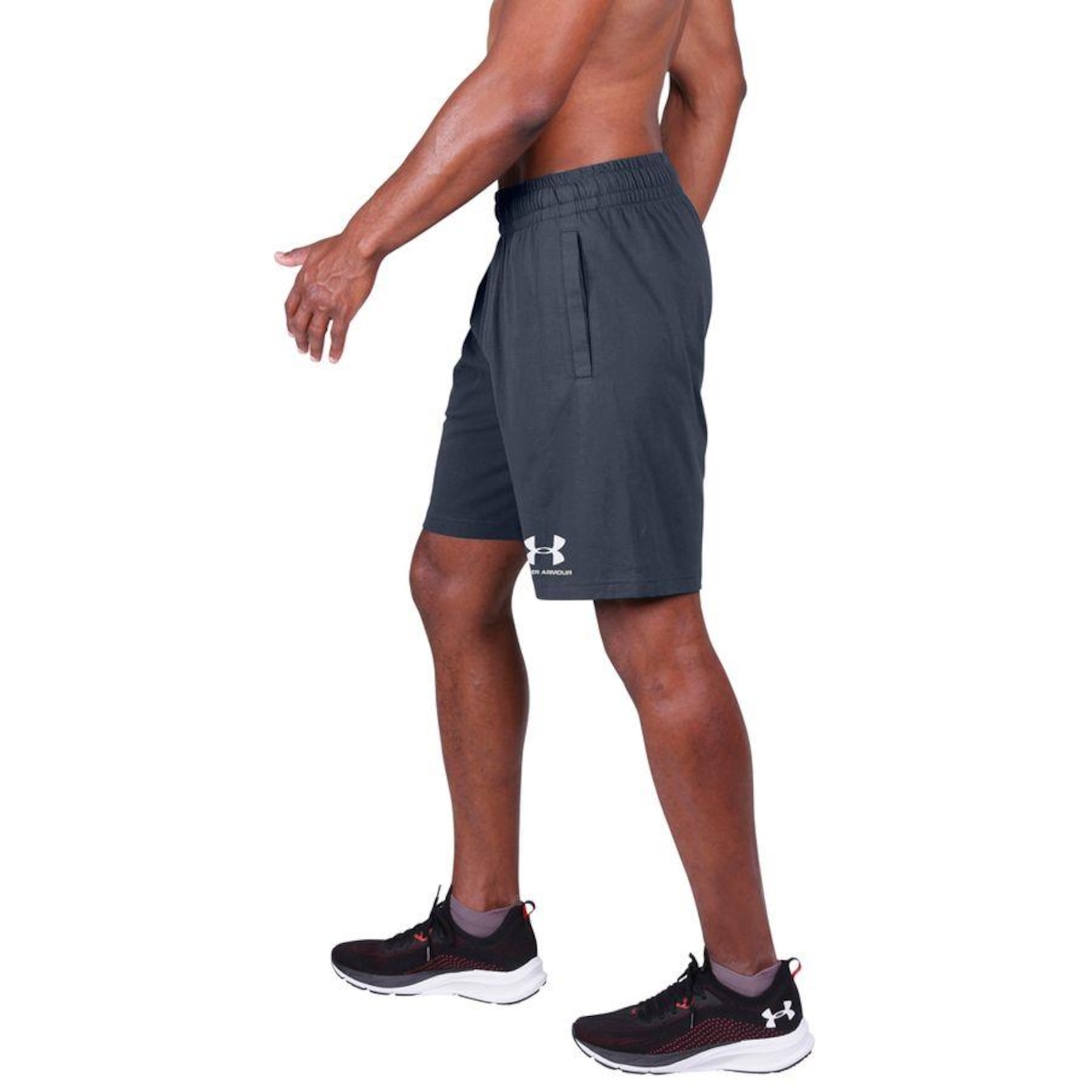 Short Under Armour Sportstyle - 2 Unidades - Masculino - Foto 5