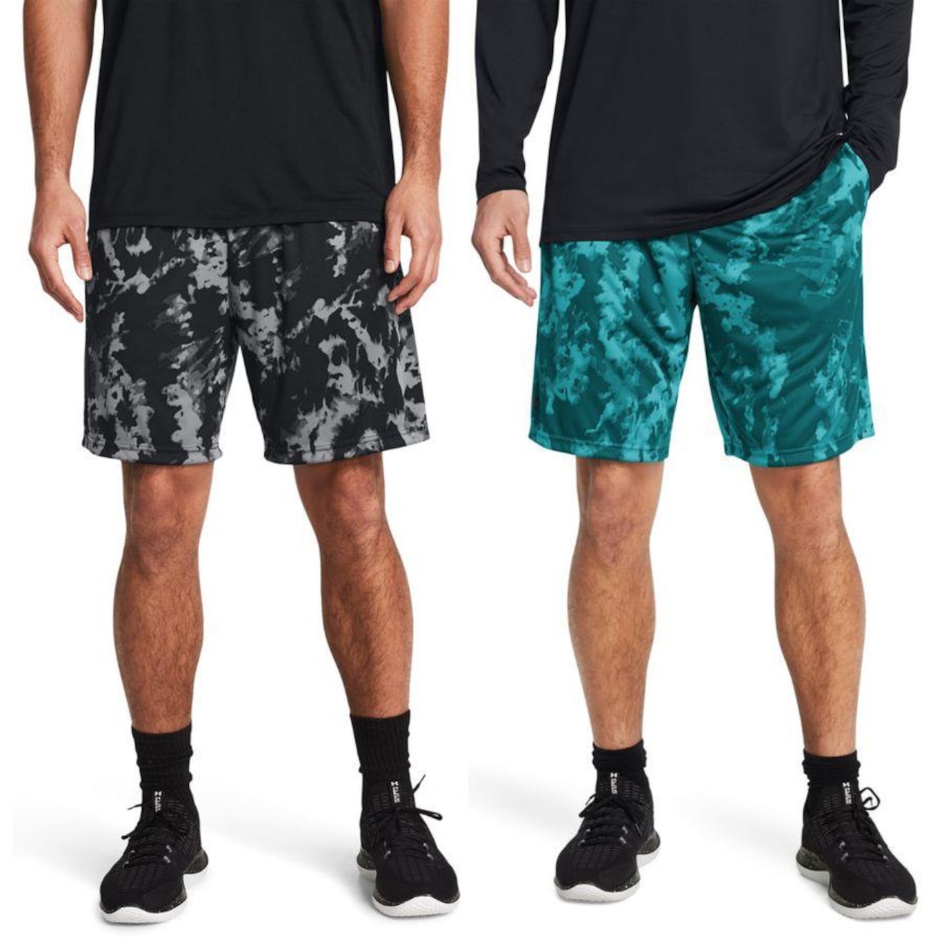 Short Under Armour Tech Printed - 2 Unidades - Masculino - Foto 1